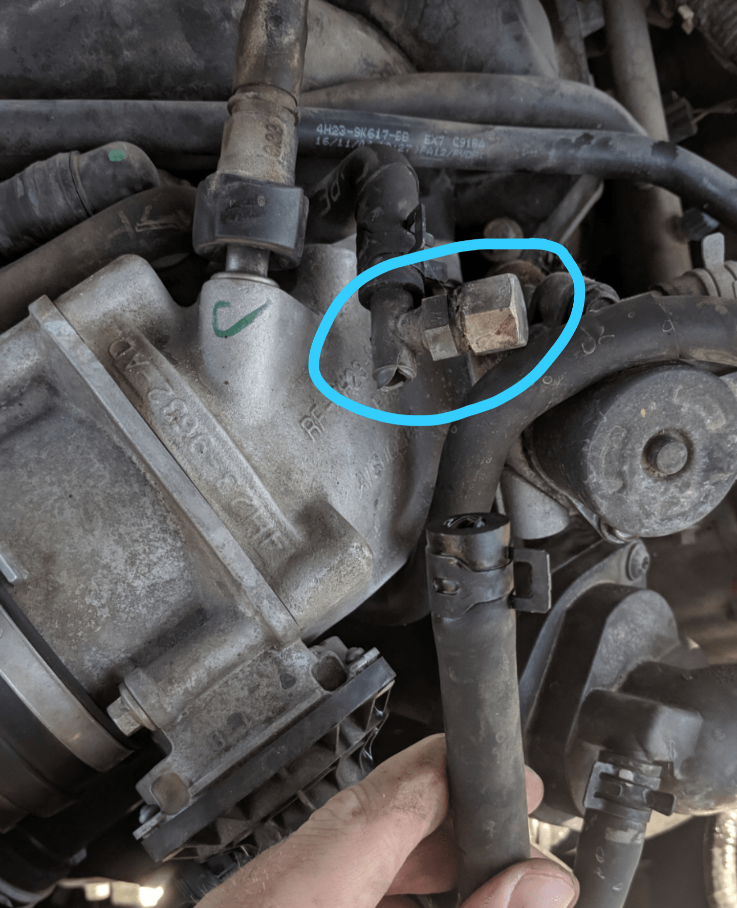 PSA Check this part every 50k miles. Brittle plastic could be the end