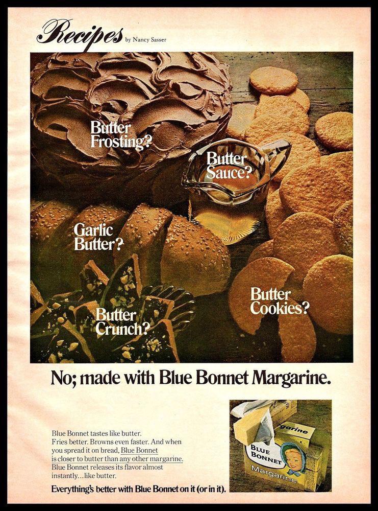Blue Margarine (1969) r/vintageads