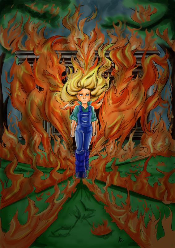 Burn it all Charlie (Firestarter fan art I did for my video) r