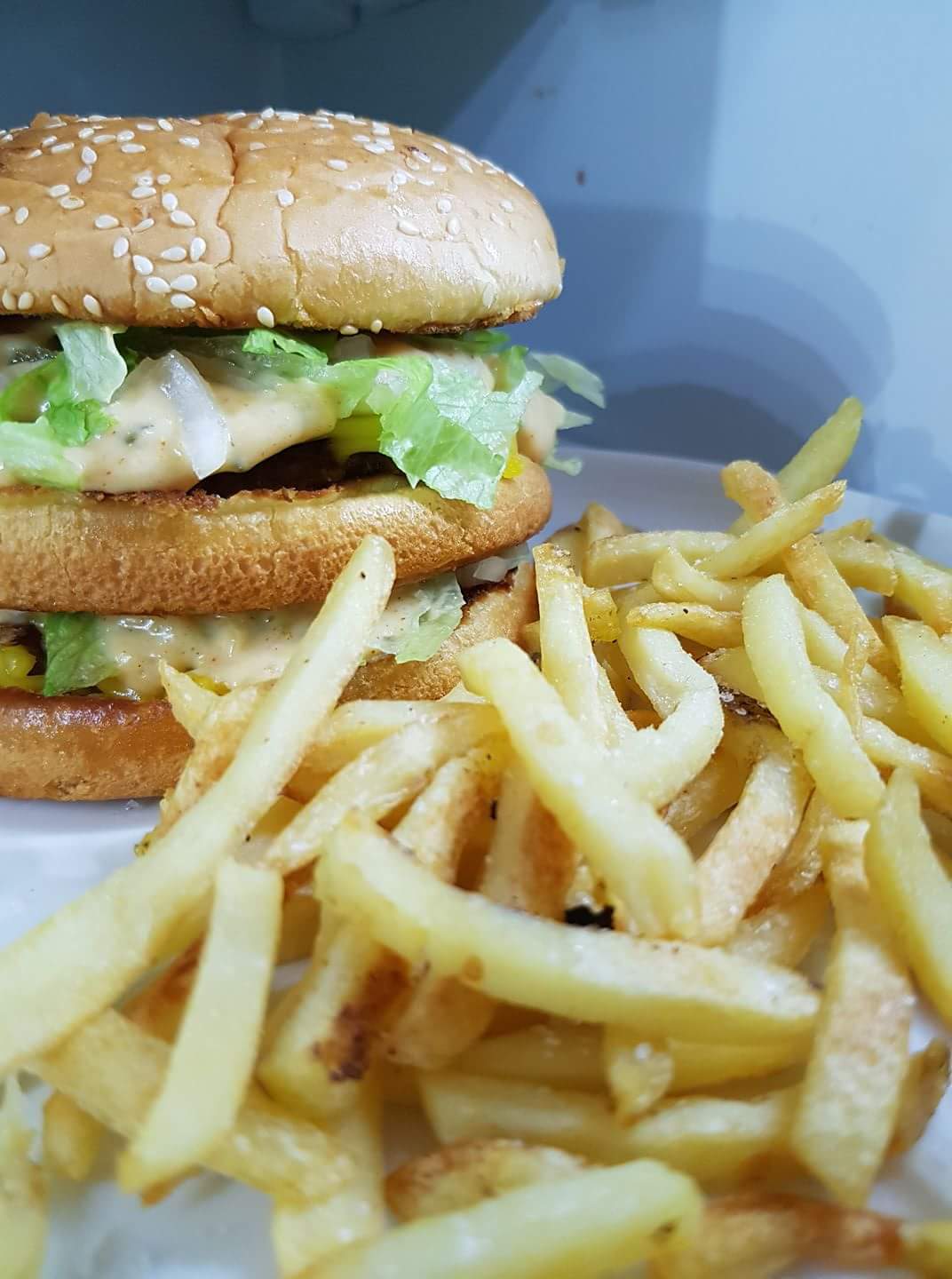 [Homemade] Big Mac Meal r/food