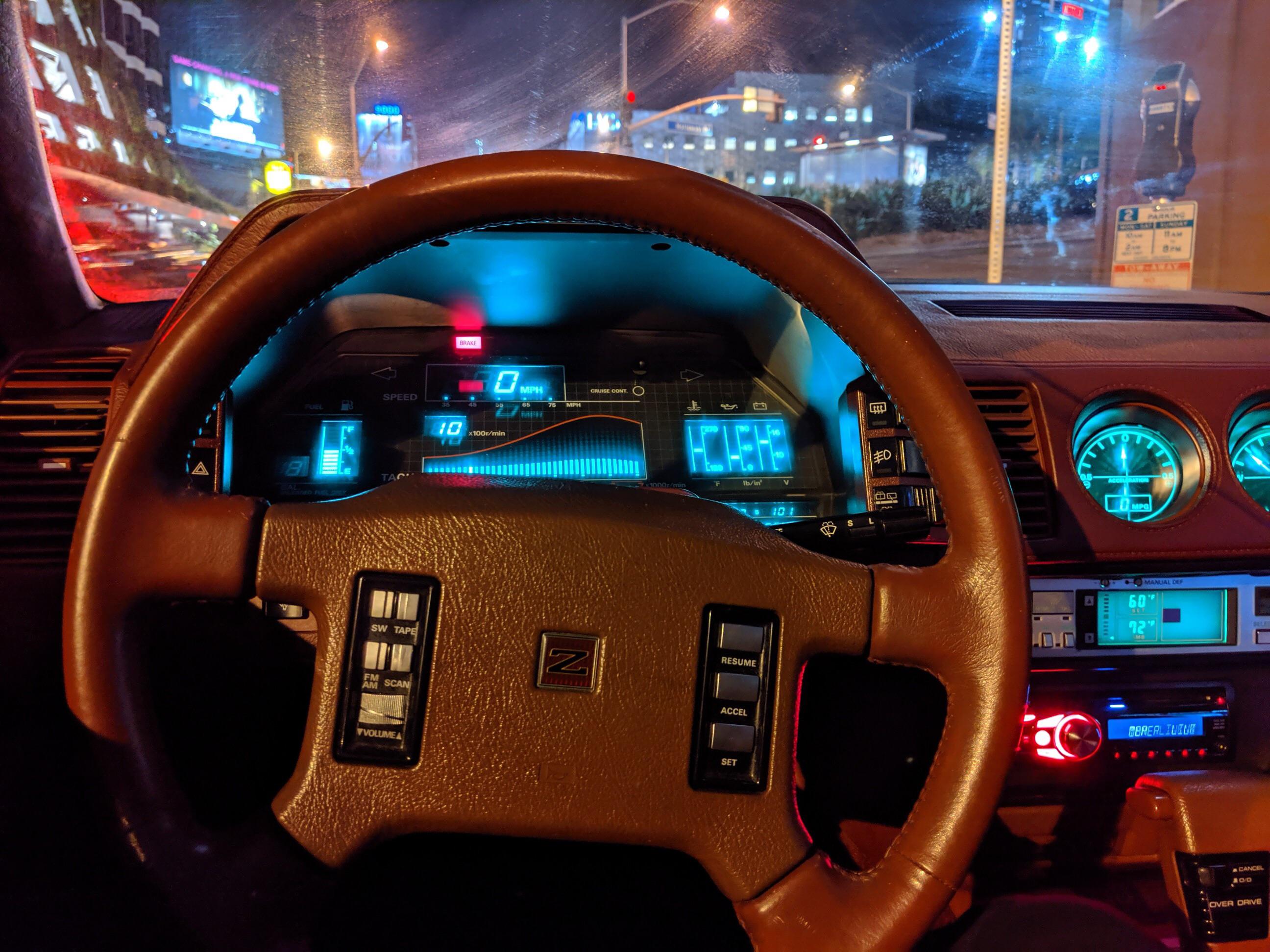 Got me a 1986 Z31 with 80k miles. The digital dash and 80’s feel. r