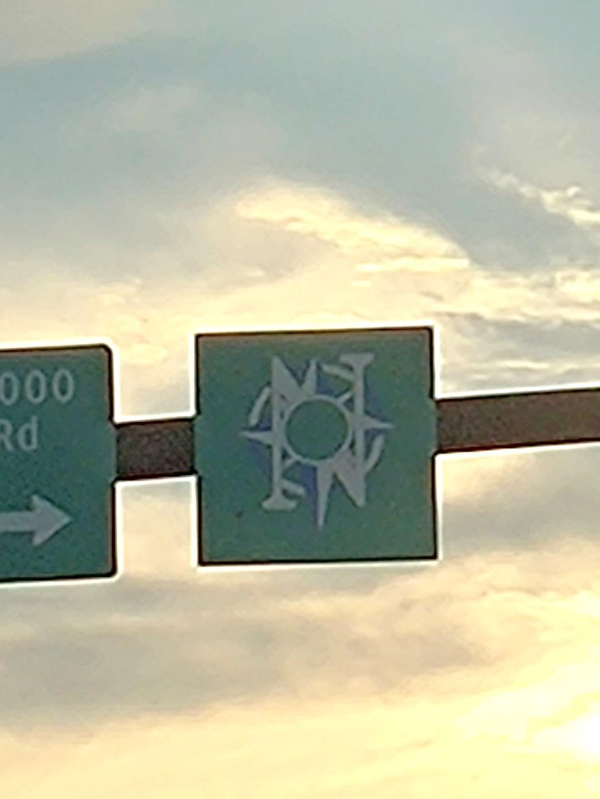 What does this sign mean? Seen in northern DFW, Texas on a frontage