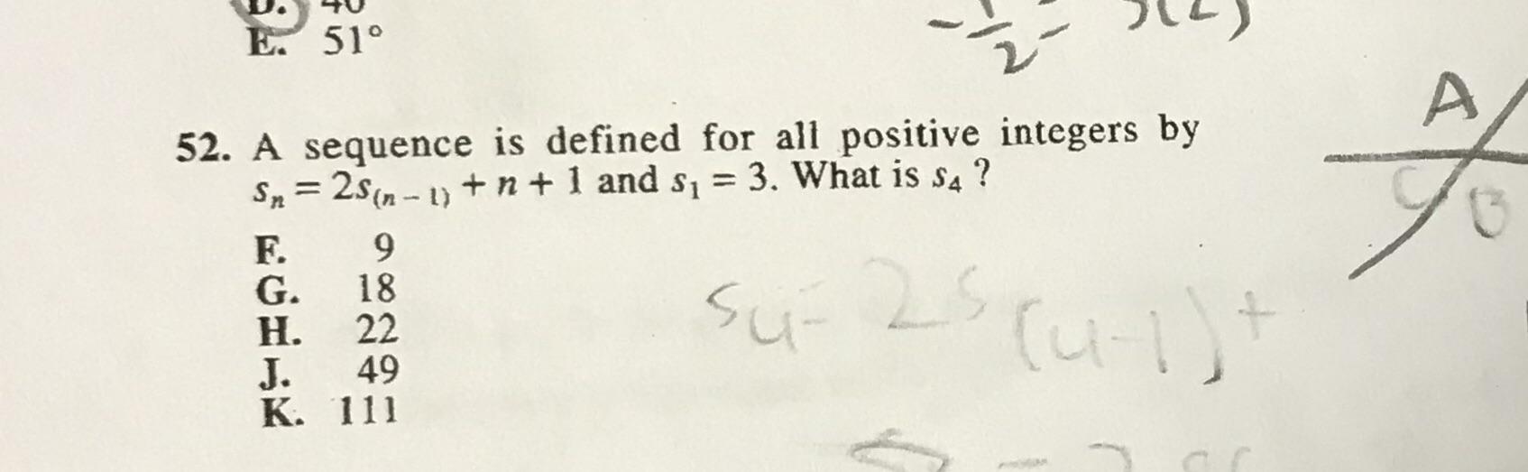 Hi! Can someone explain how to do this Math problem? It’s from ACT