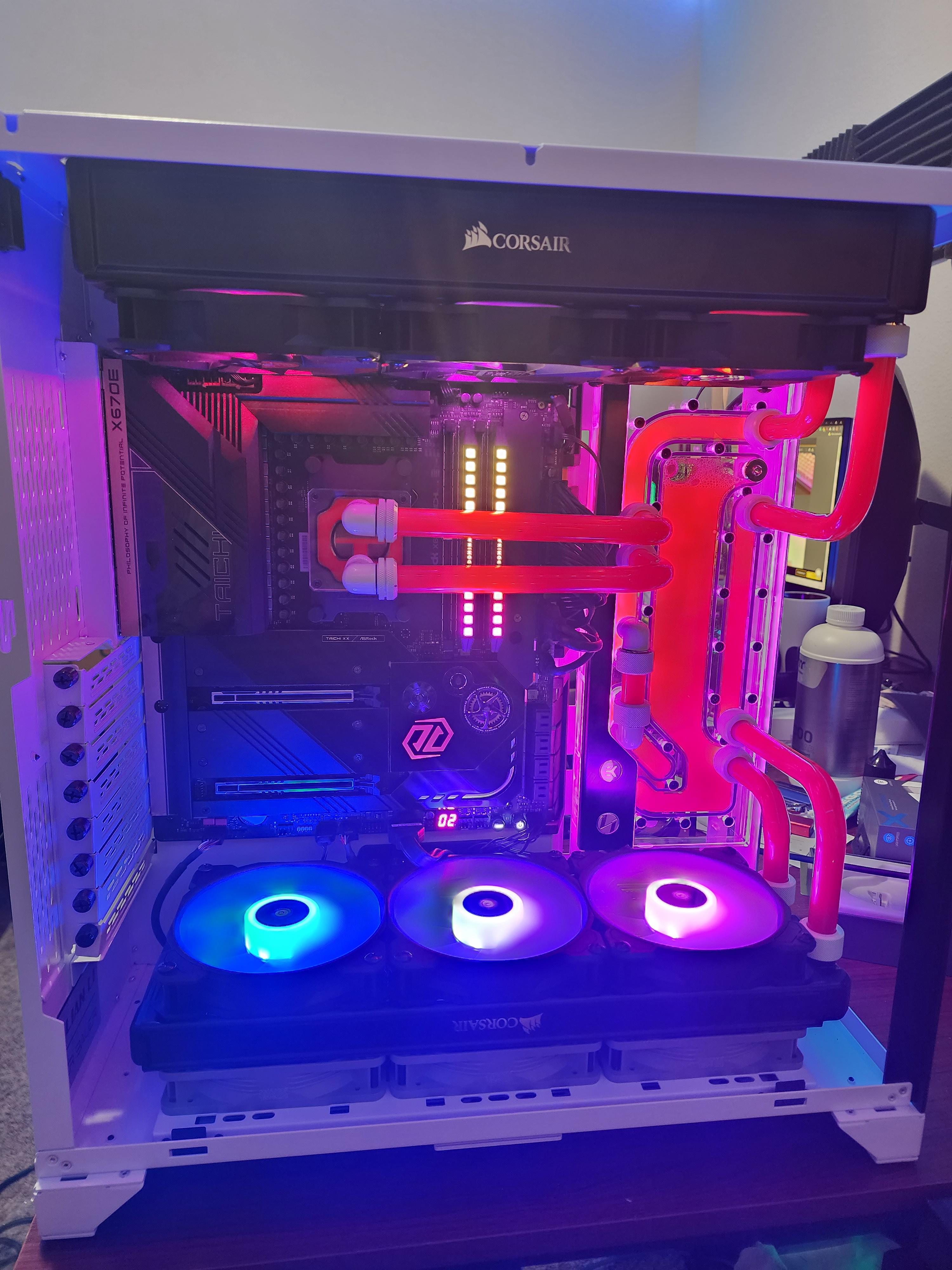 After hours of work I found out I installed all fans facing the wrong