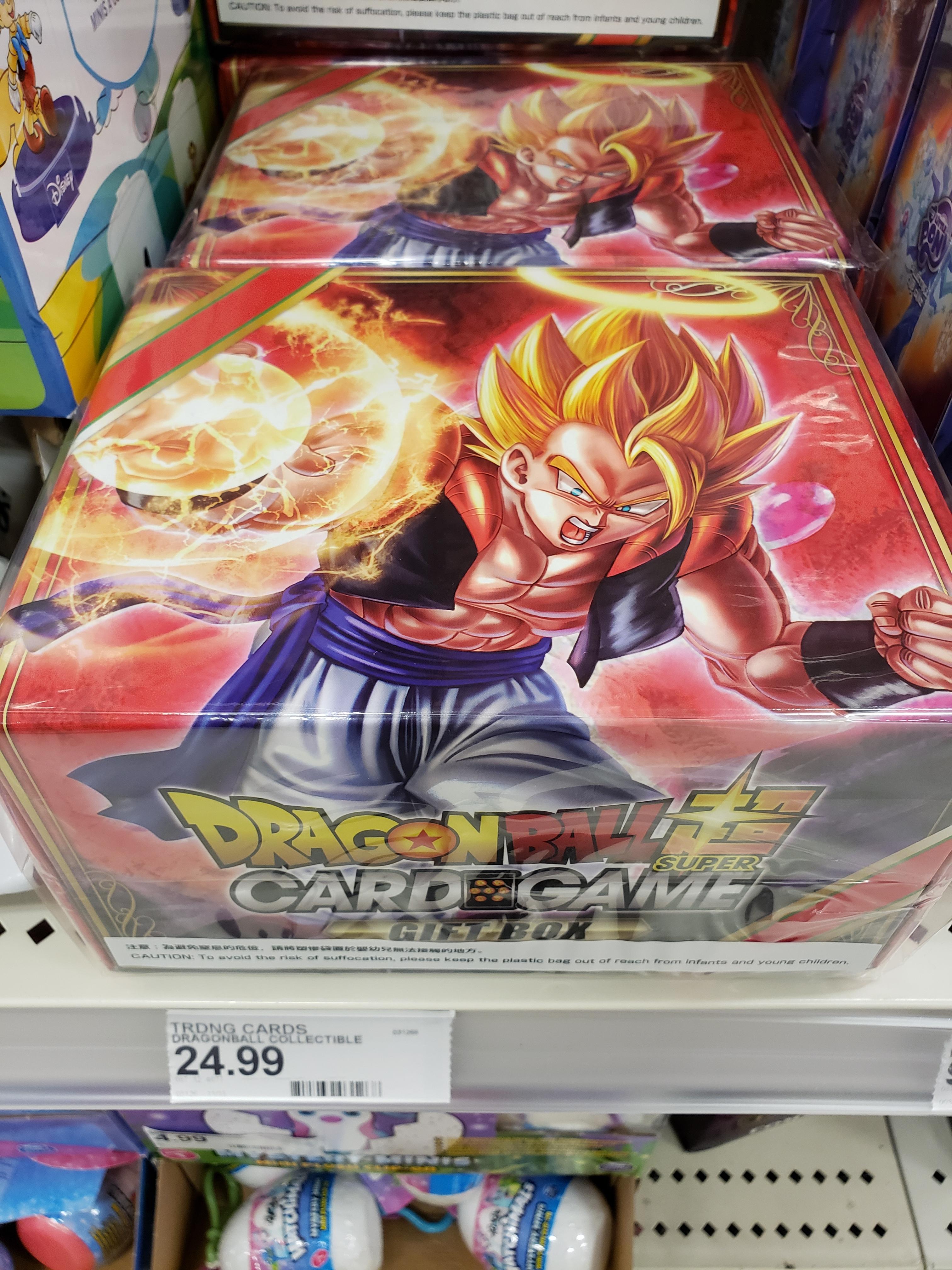 Gift Box spotted at Target! (Wichita, KS) r/DBS_CardGame