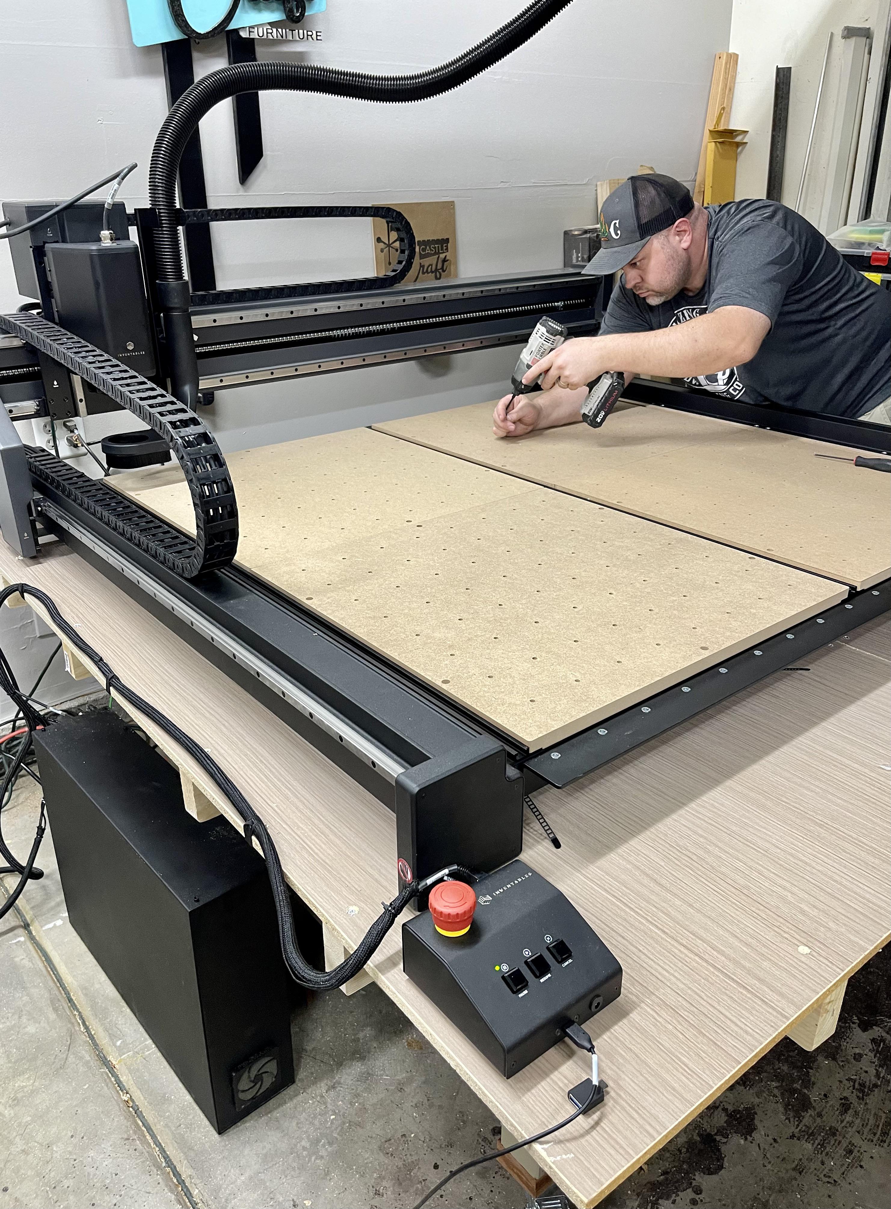 My new X Carve Pro came today and is finally ready to cut! XCarve