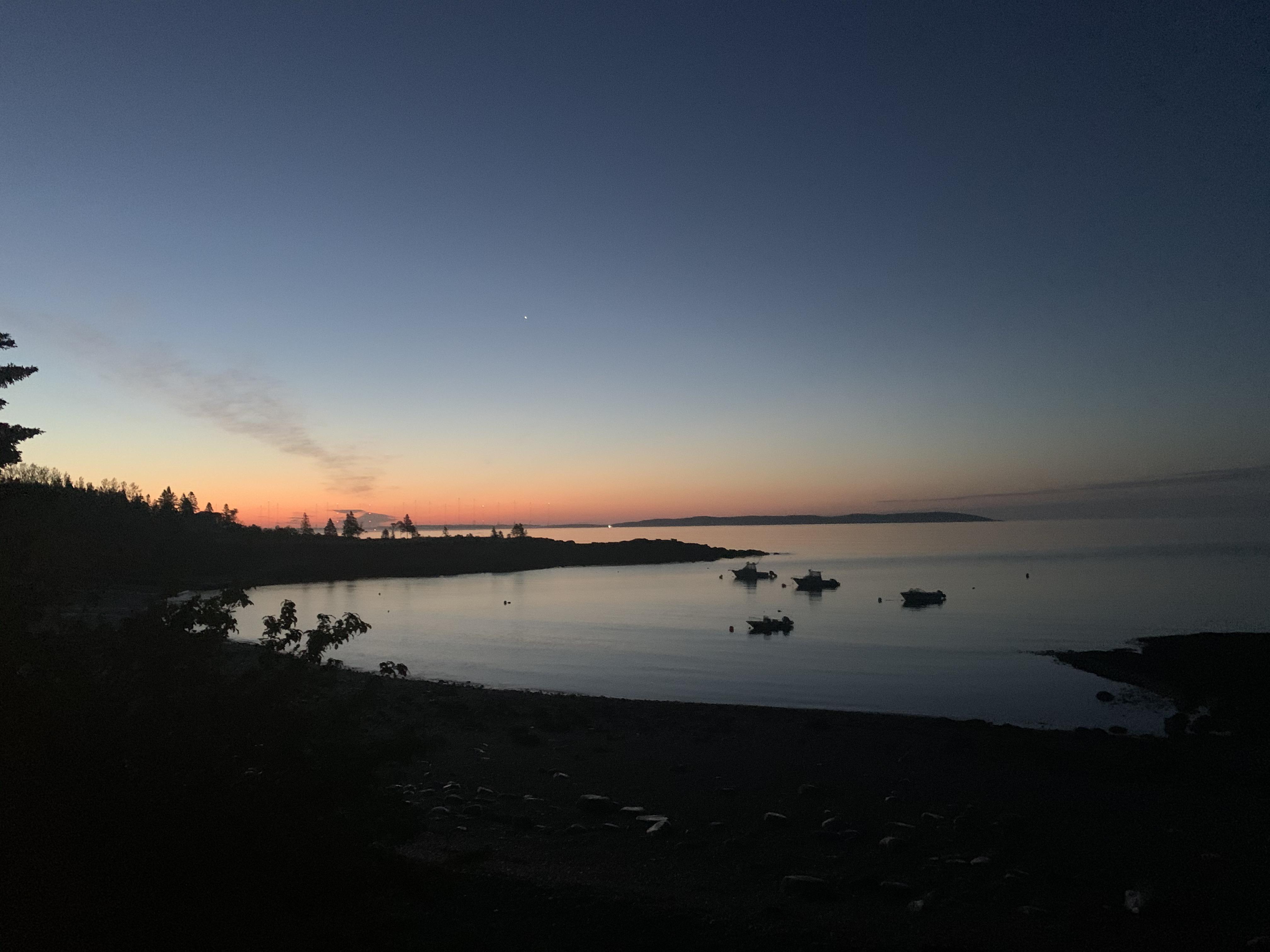 Sunrise in Machiasport Maine. r/Maine