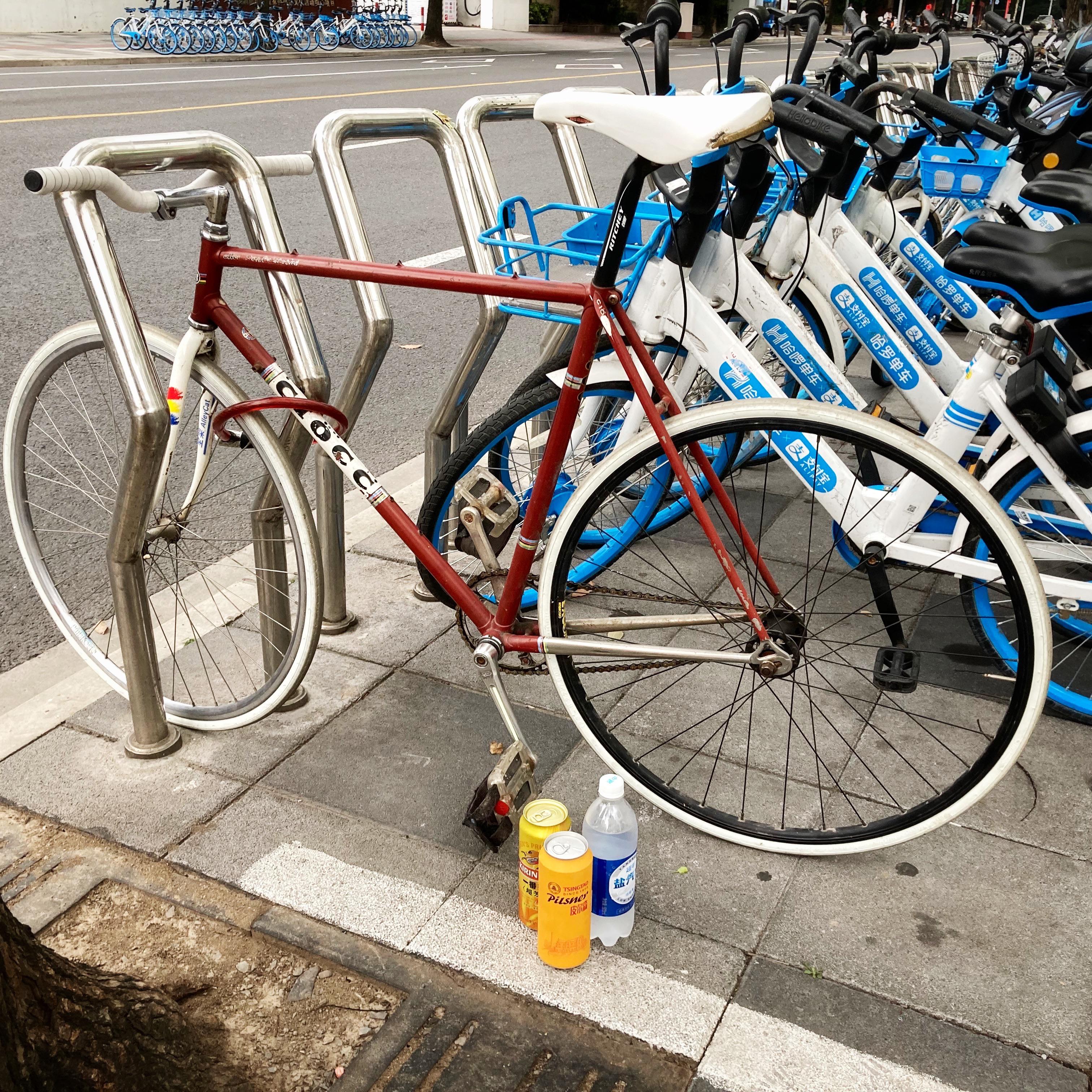 beater. the bike that's all the nicer for not being so nice that I can