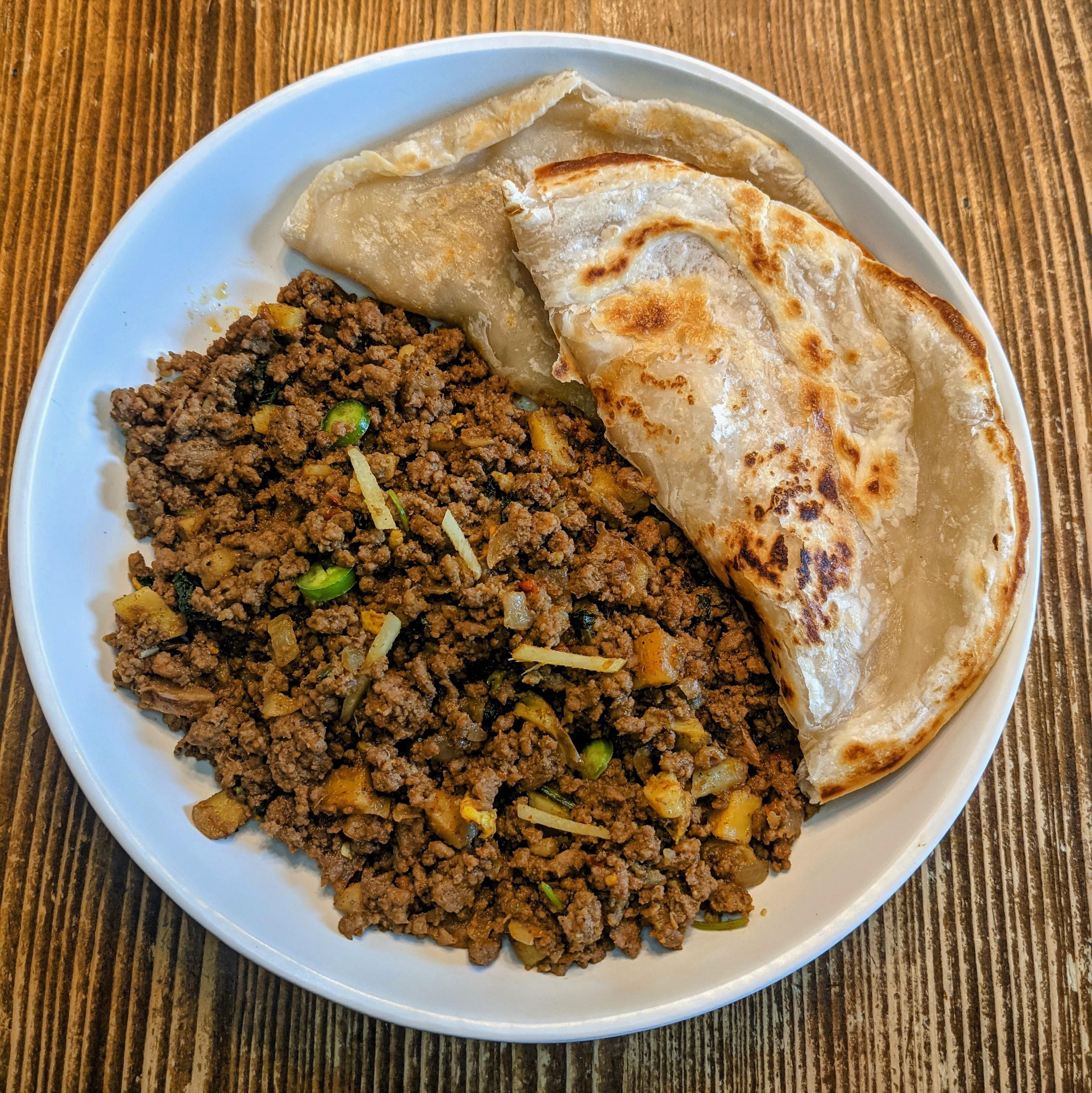 [Homemade] Beef Qeema (Spiced Ground Beef) r/food