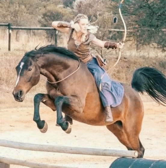 Shooting a gun does not make you a badass, But shooting an arrow from