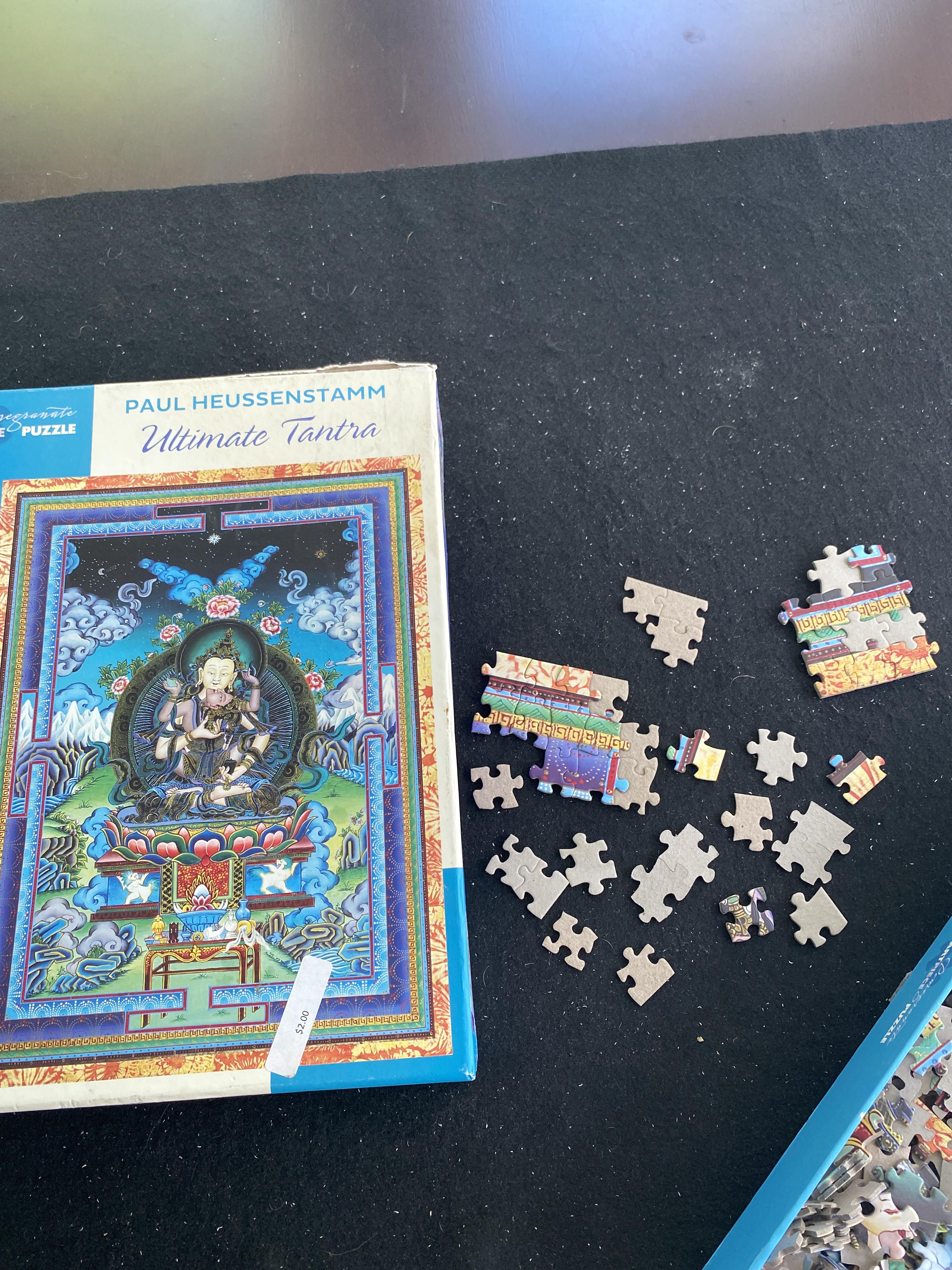 Noooo! The only puzzle I haven’t done yet is garbage. Pieces are