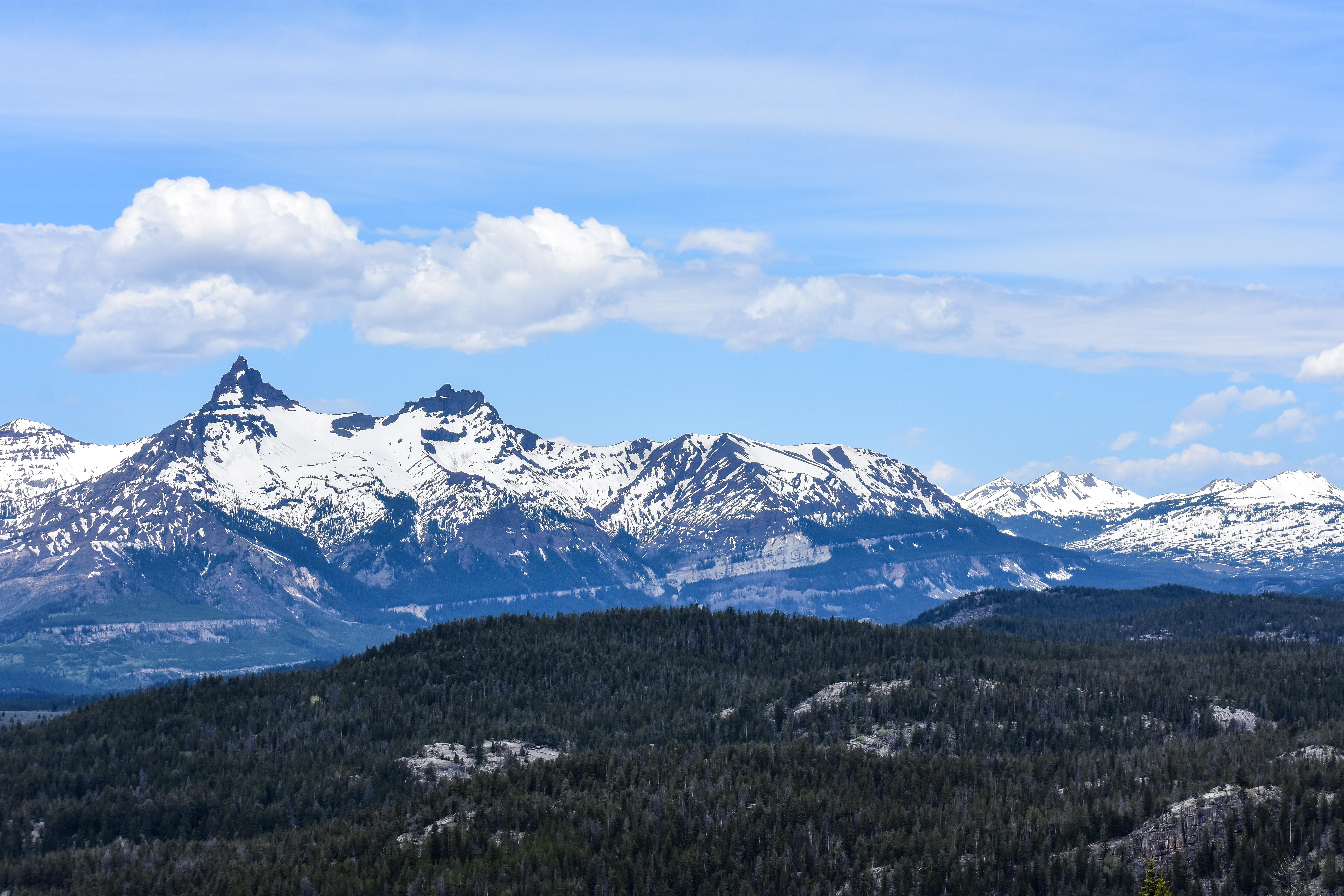 A lesser seen corner of Yellowstone The Absaroka Mountains from the