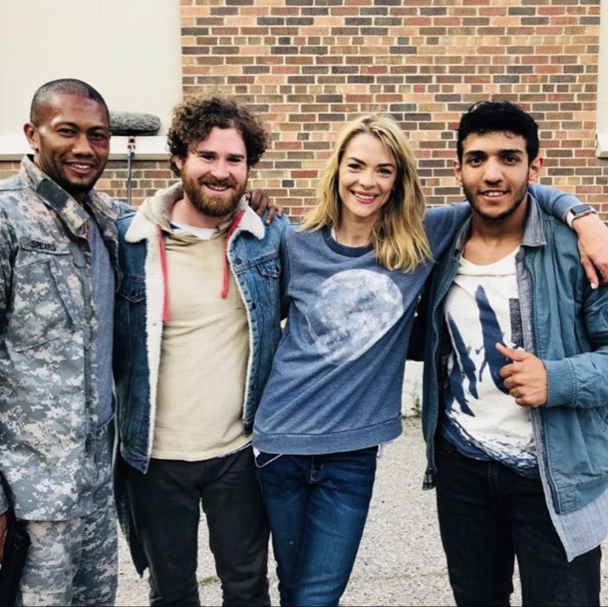 Filming of the first episode of Black Summer (the Z Nation prequel