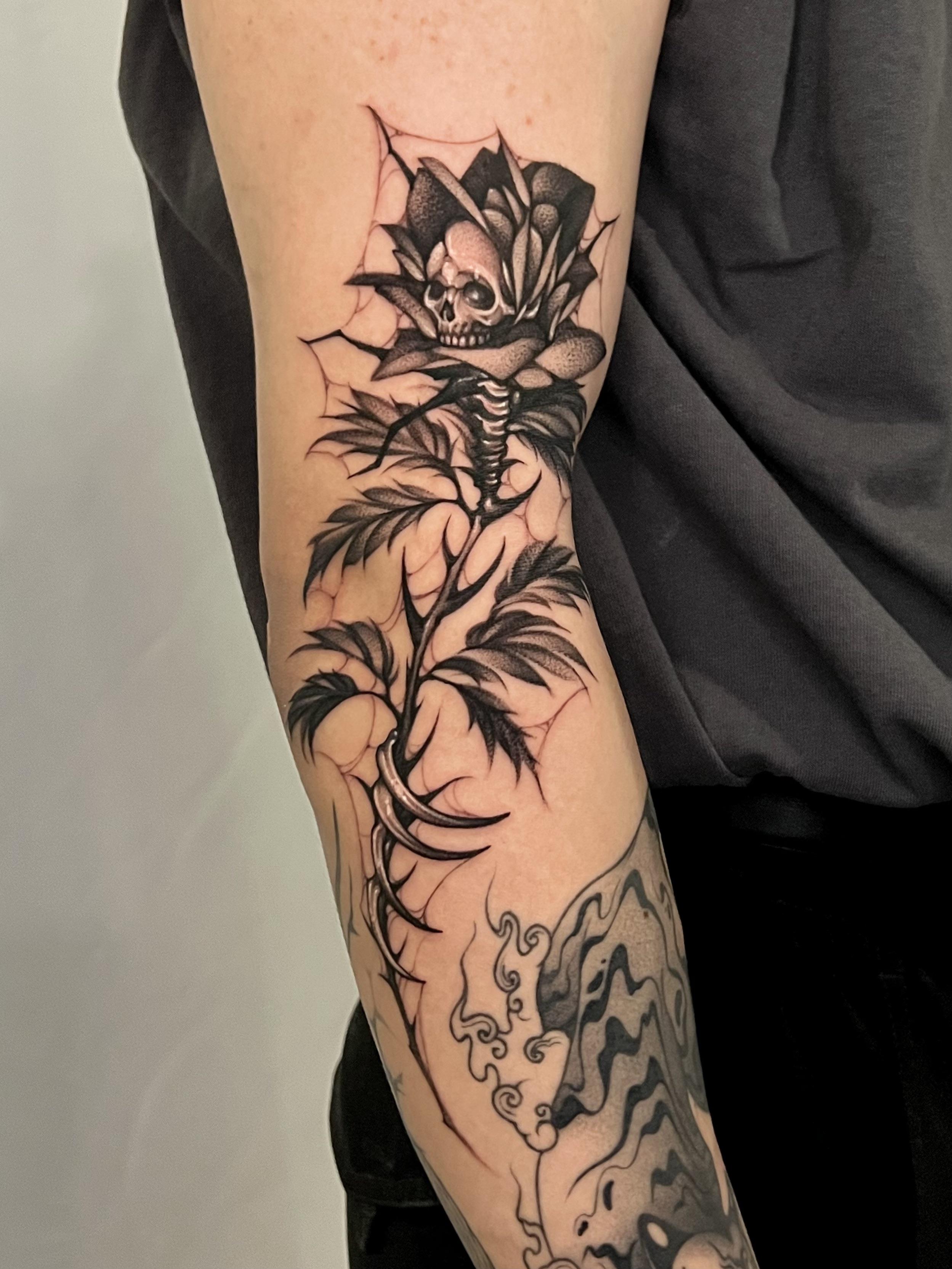 Dying Rose Tattoo Exploring 73 Images & 7 Videos