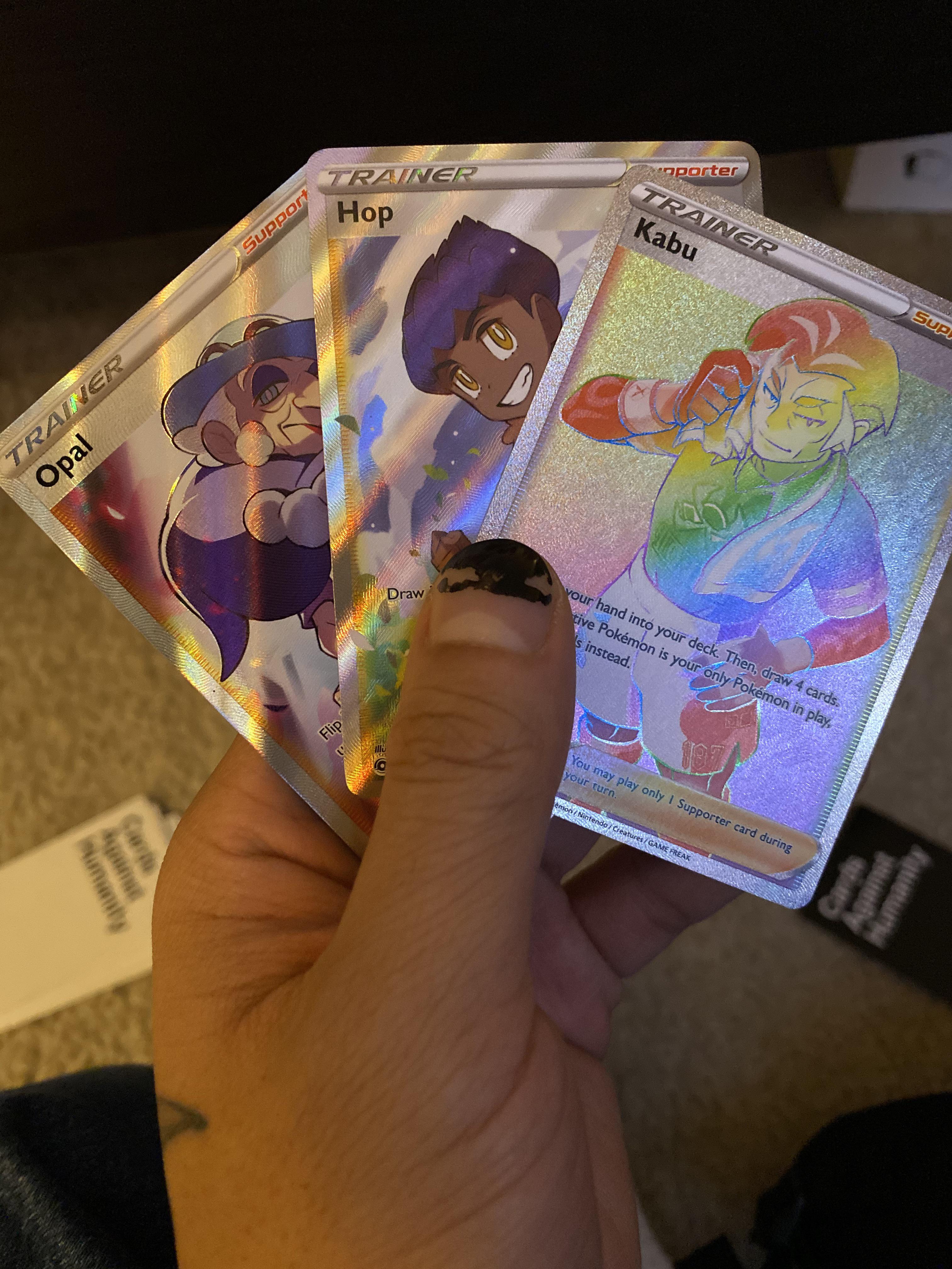 These are all I pulled from 28 different packs... Kabu is my first