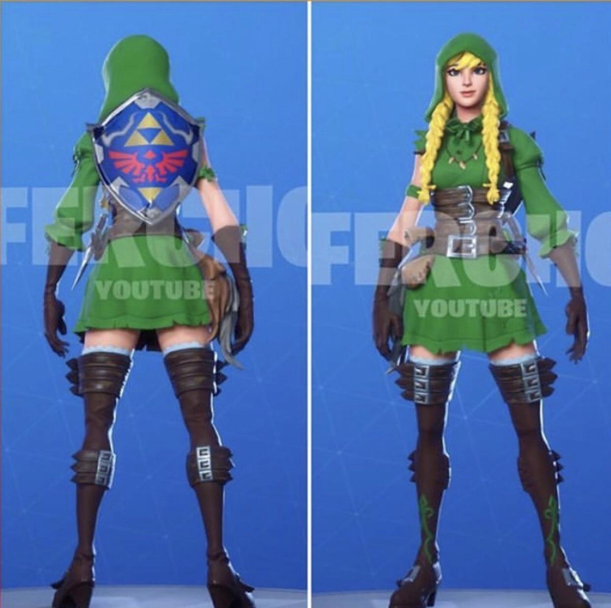 Zelda/Link Skin. (Not my content) I really like this concept ) maybe
