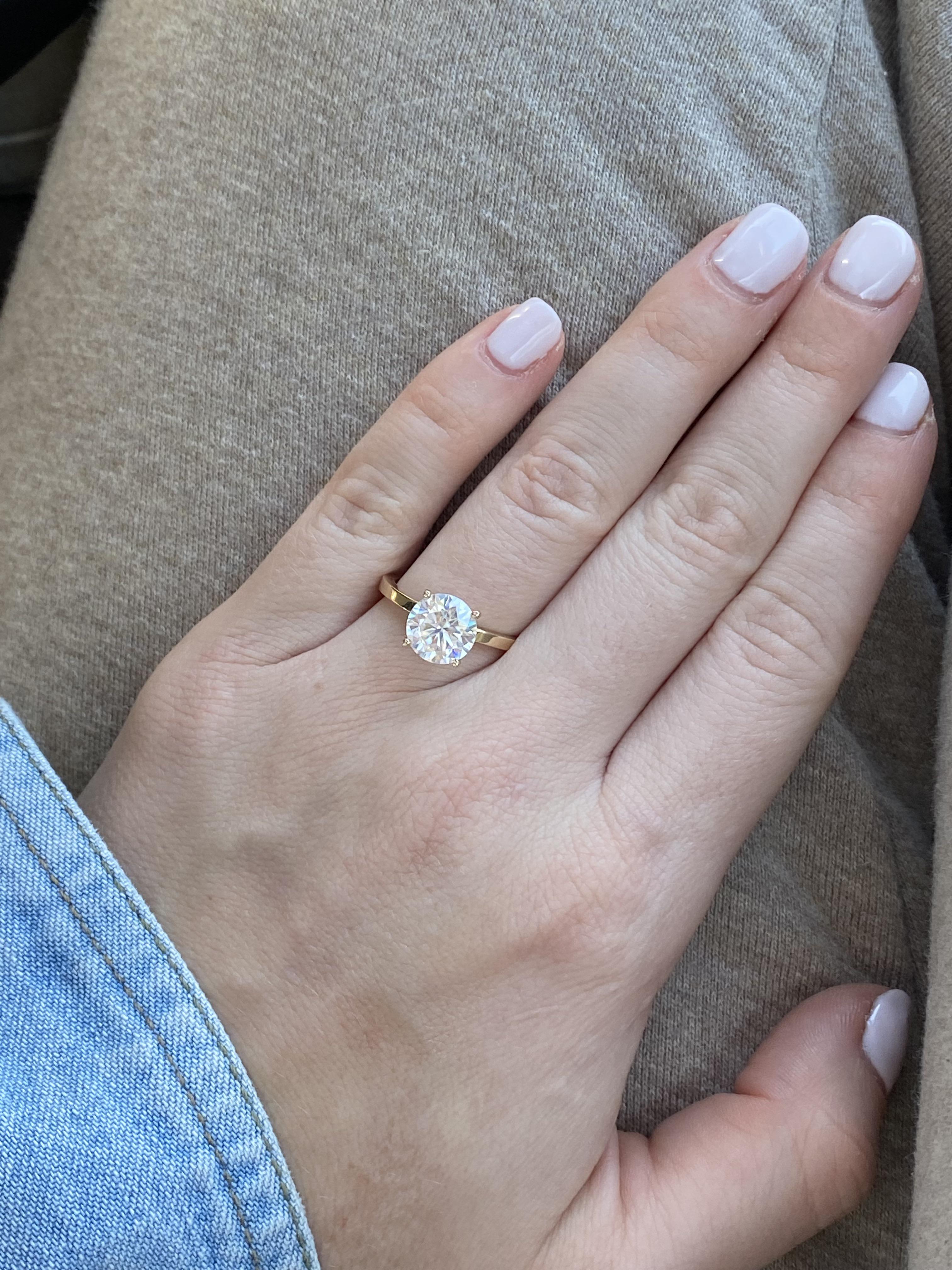 Pic for attention. Took my ring to get resized today and the jeweler