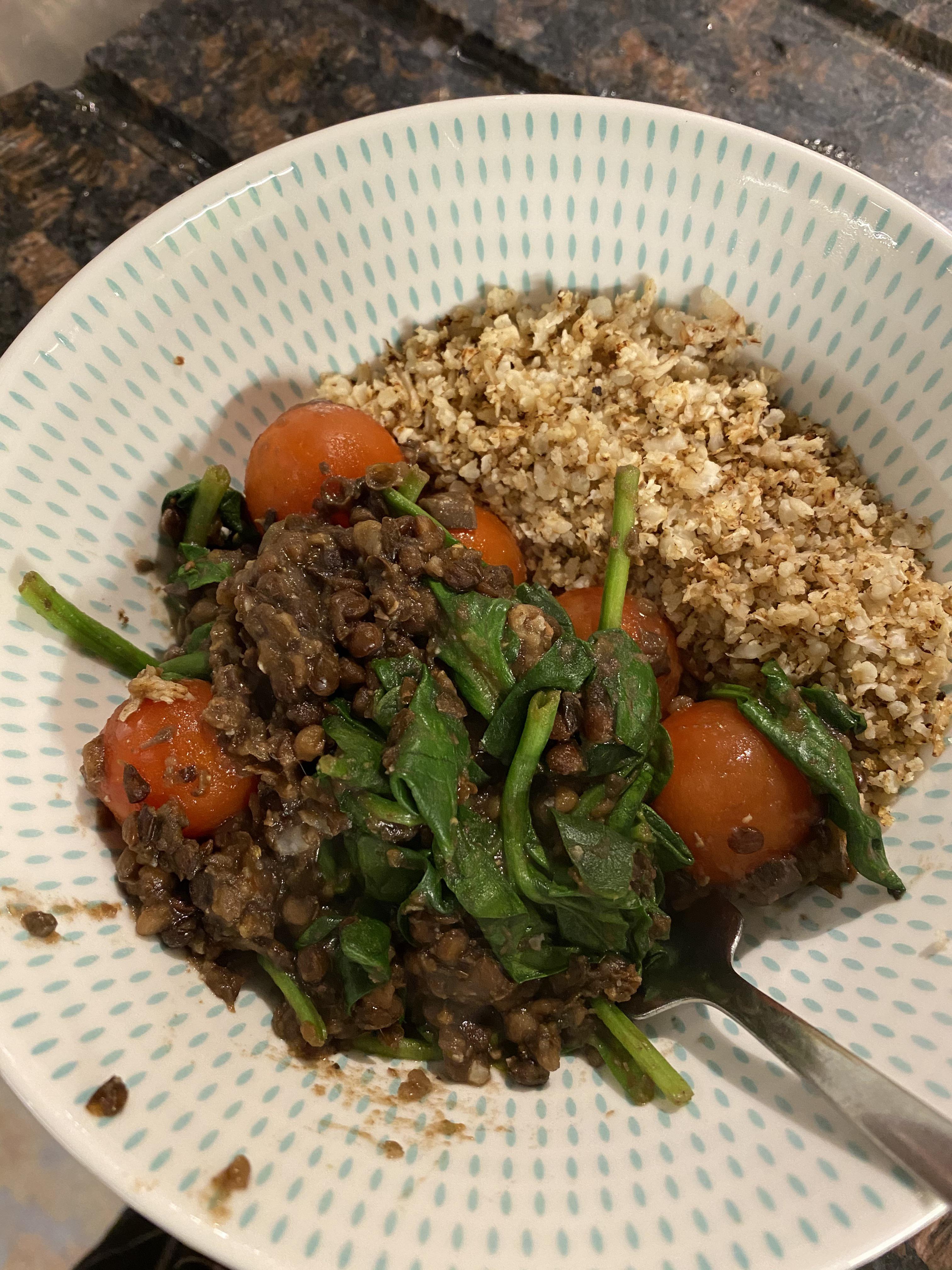 Chilli for dinner, but with every aspect of it lower calorie and worse