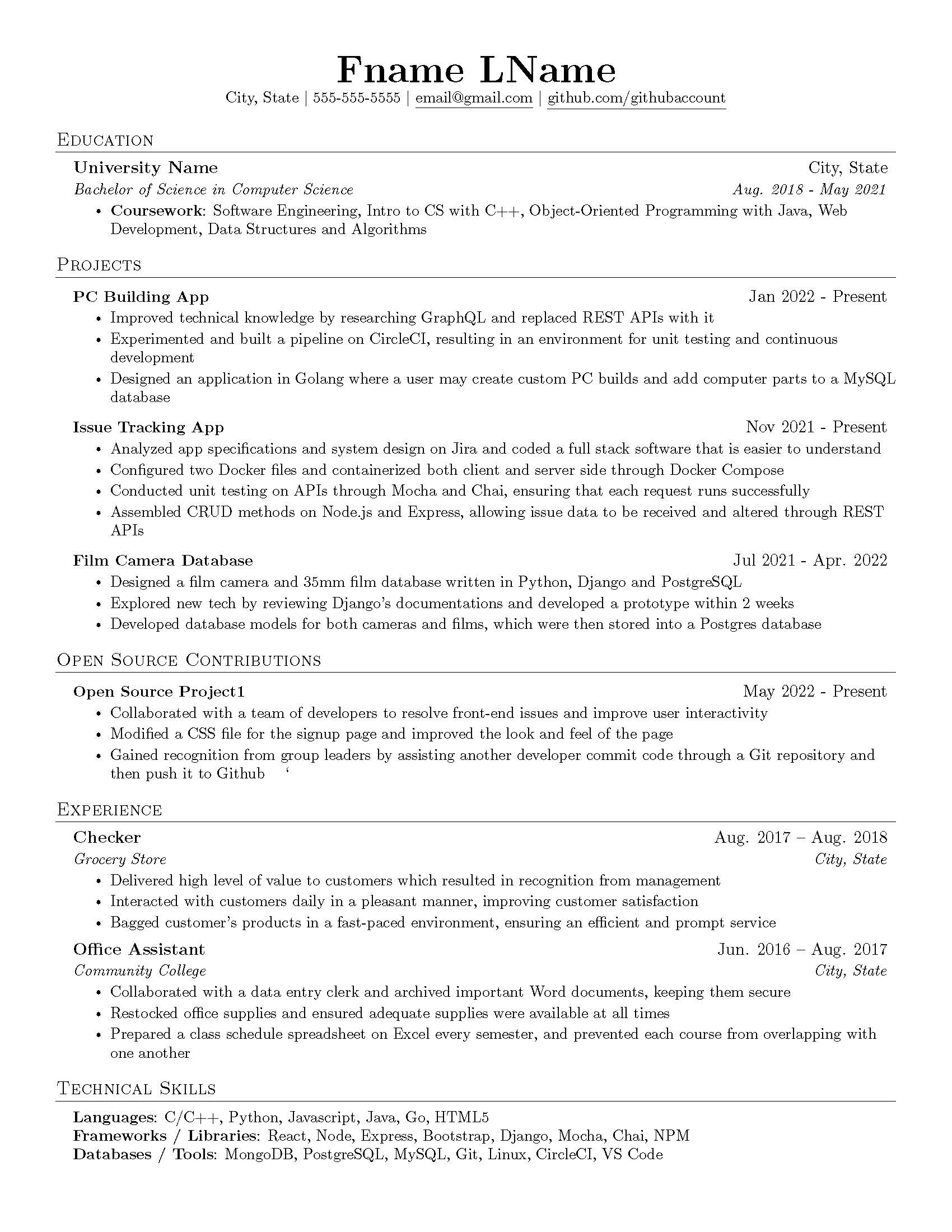 Graduated with a degree in CS Spring 2021 and been trying to get an