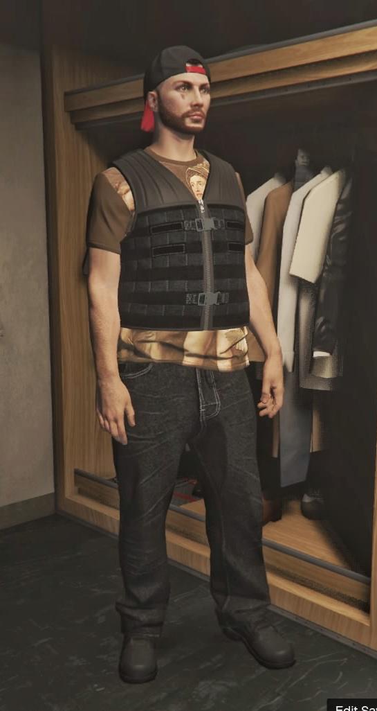 Recreated one of the cayo perico guards outfits for freemode