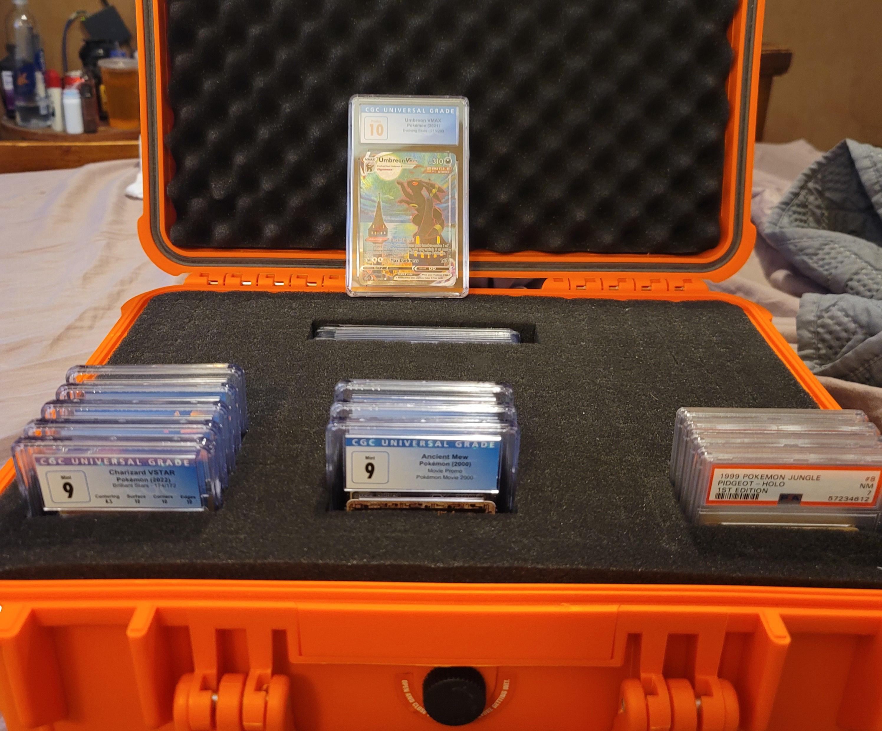 I got this Pelican style case from Harbor freight to hold my slabs. I