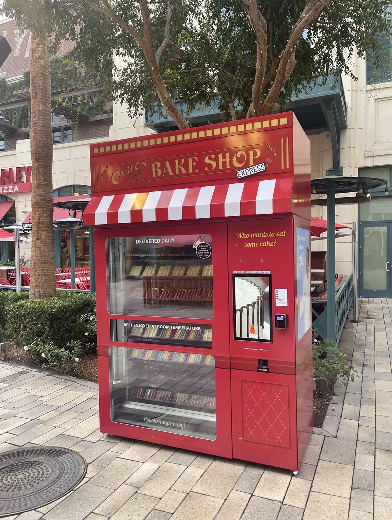 Question Have the cake vending machines lost their novelty since they