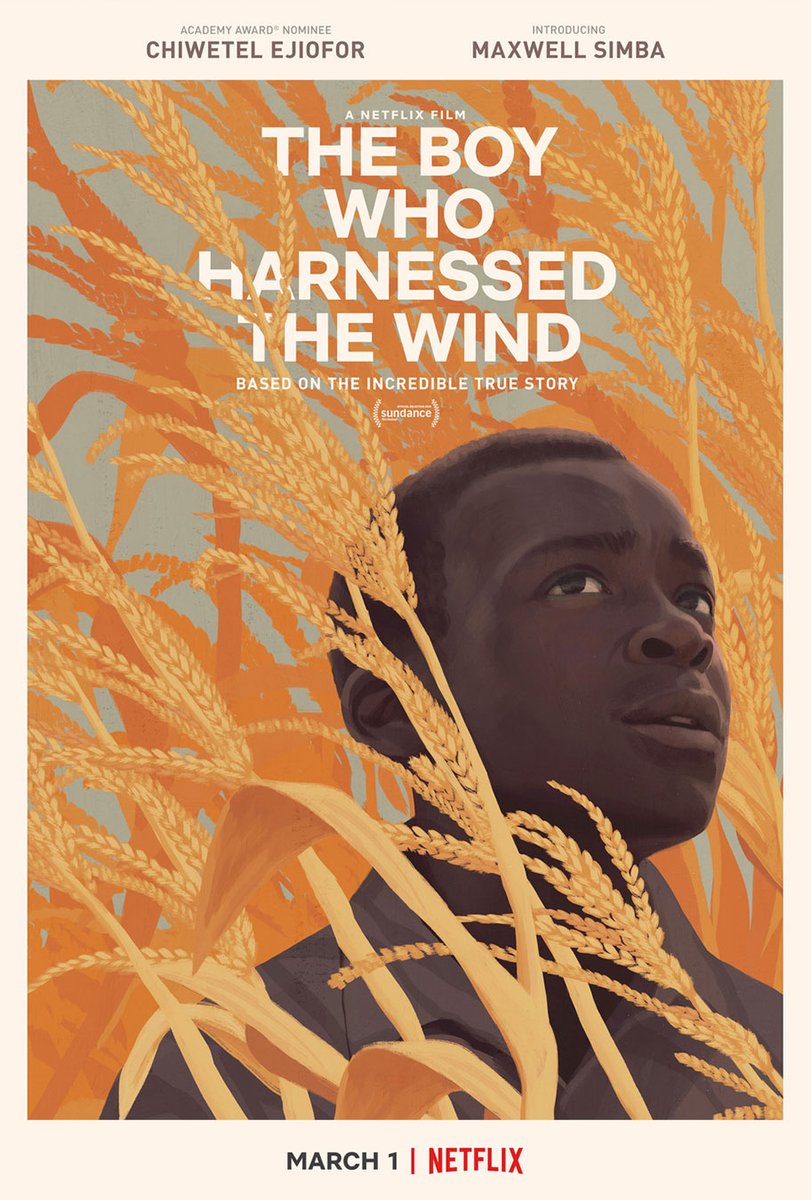 New Poster for Netflix's Drama 'The Boy Who Harnessed the Wind