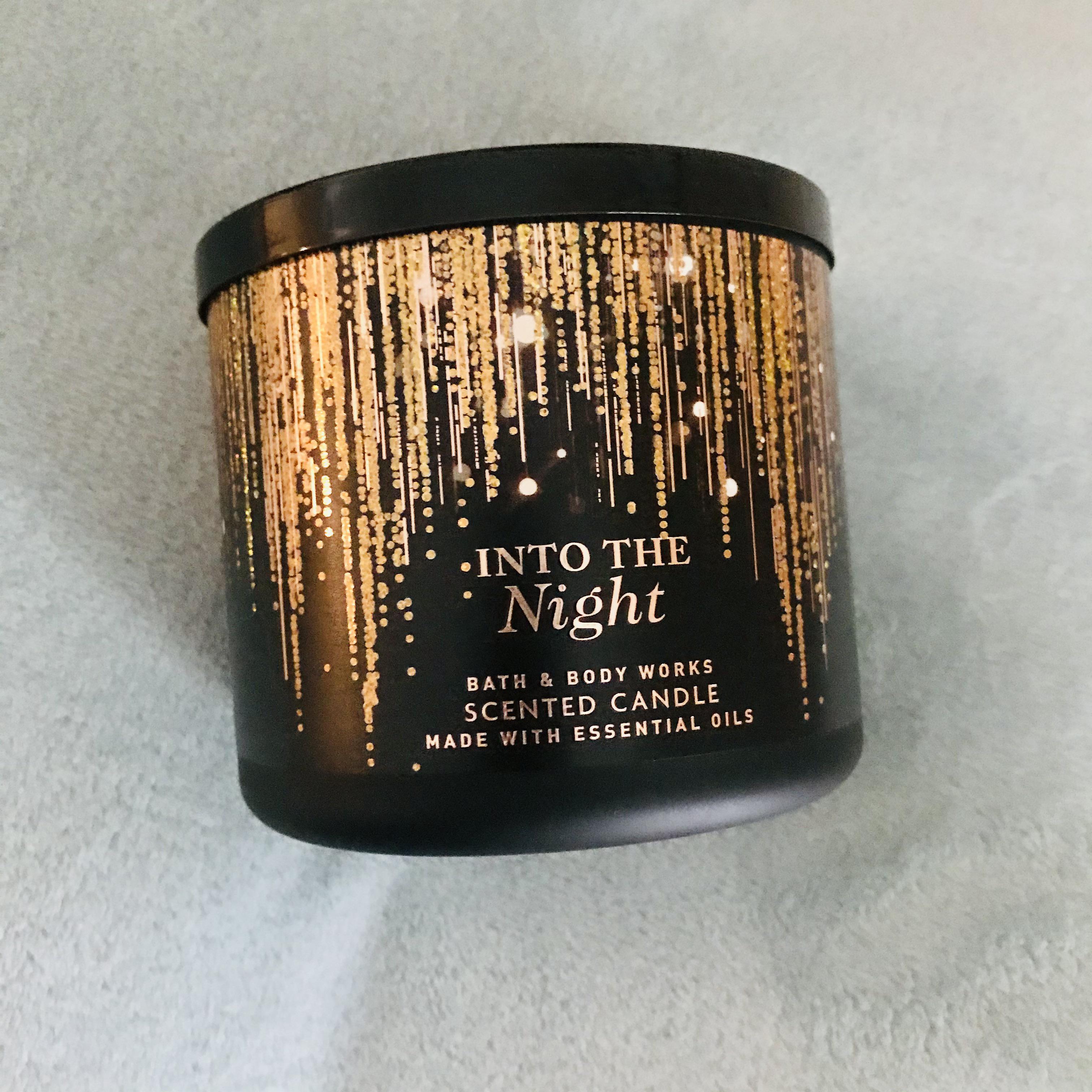 Surprised by how much I enjoy the Into the Night candle Very strong! r/bathandbodyworks