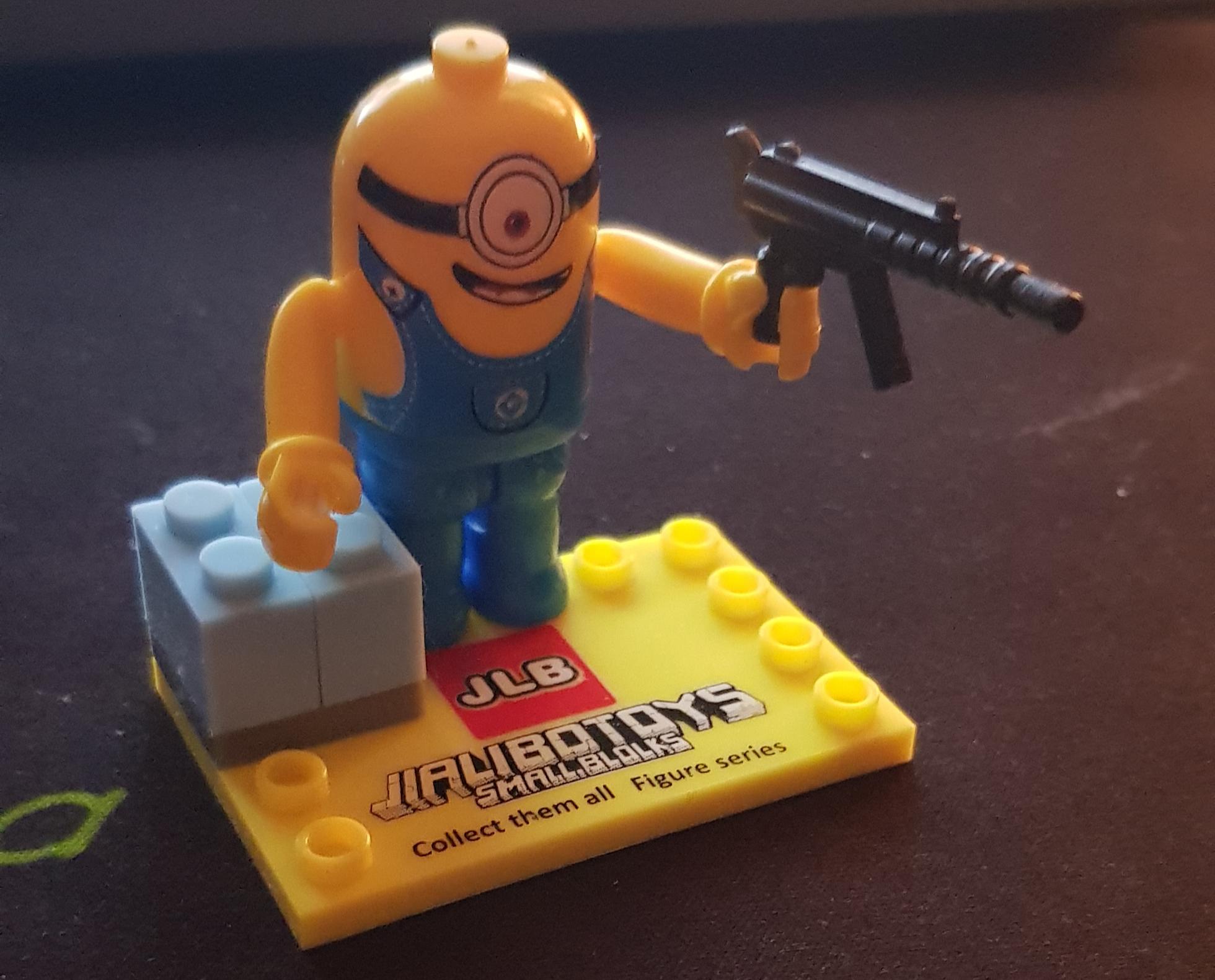 Don't you love when your off brand lego minion secretly comes with a