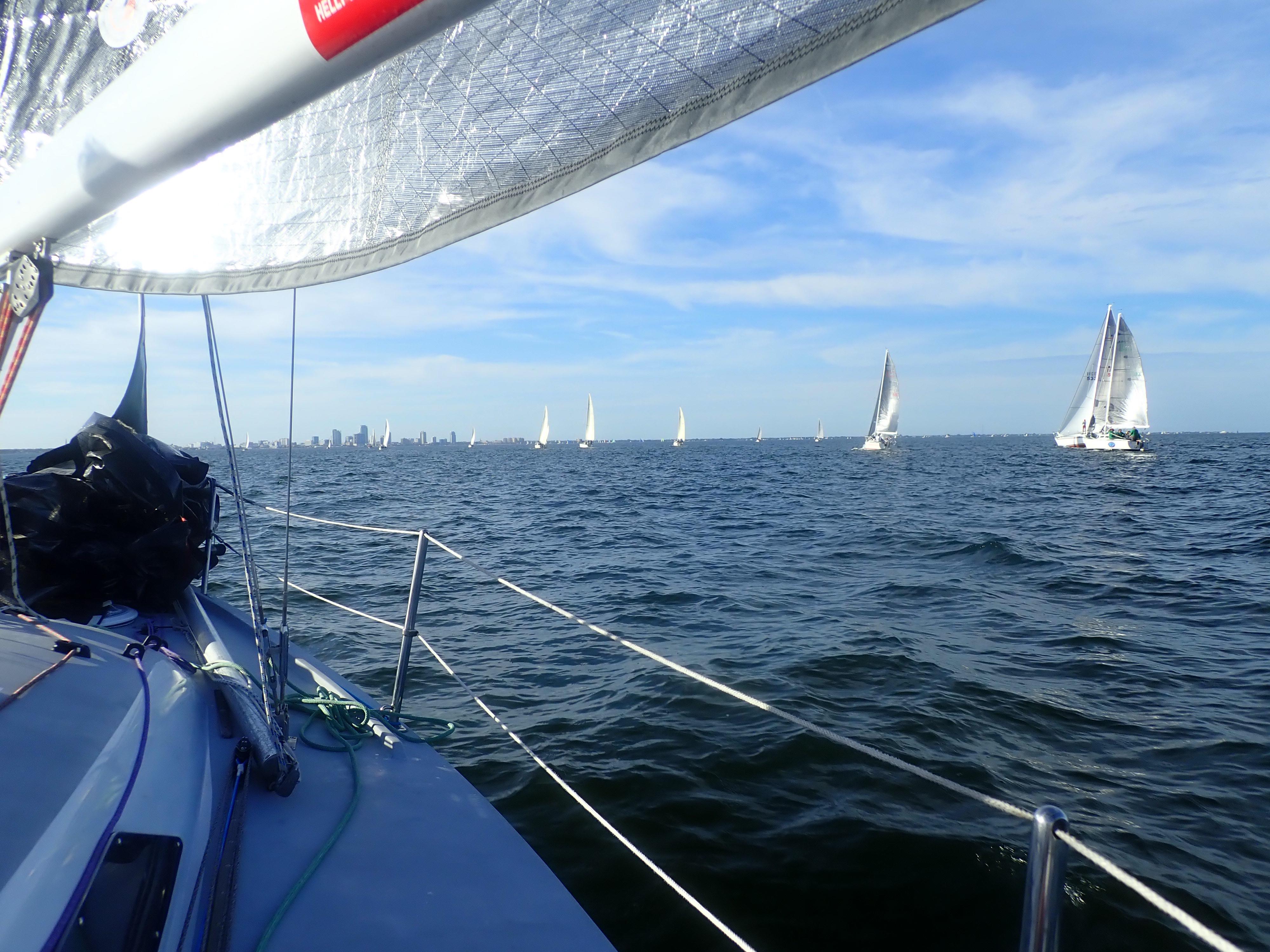 St Pete NOODS 2019 was a blast. Great weather, great sailing. Taken on