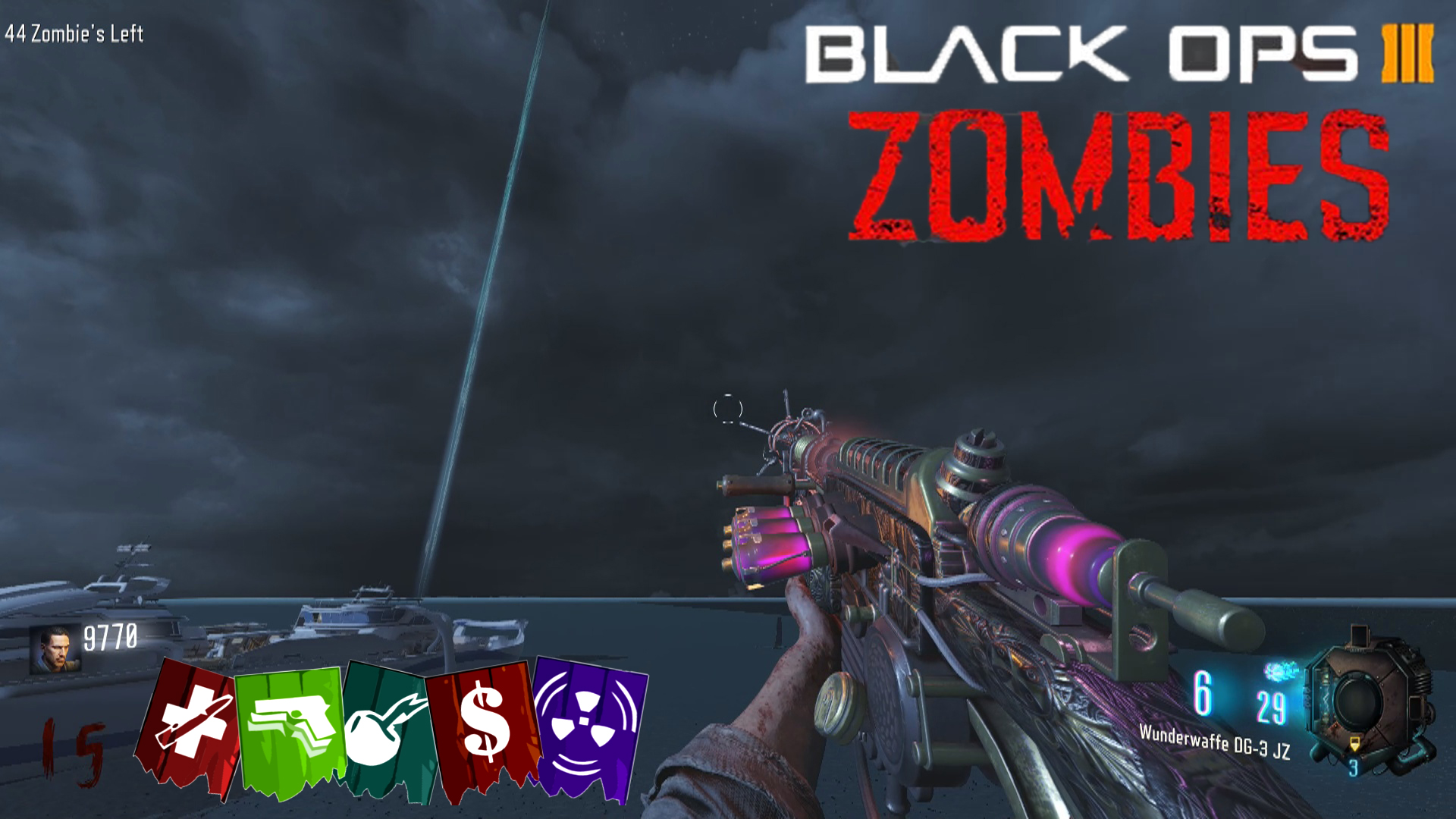BLACK OPS 3 "HIJACKED" ZOMBIES REMAKE! CALL OF DUTY ZOMBIES CUSTOM