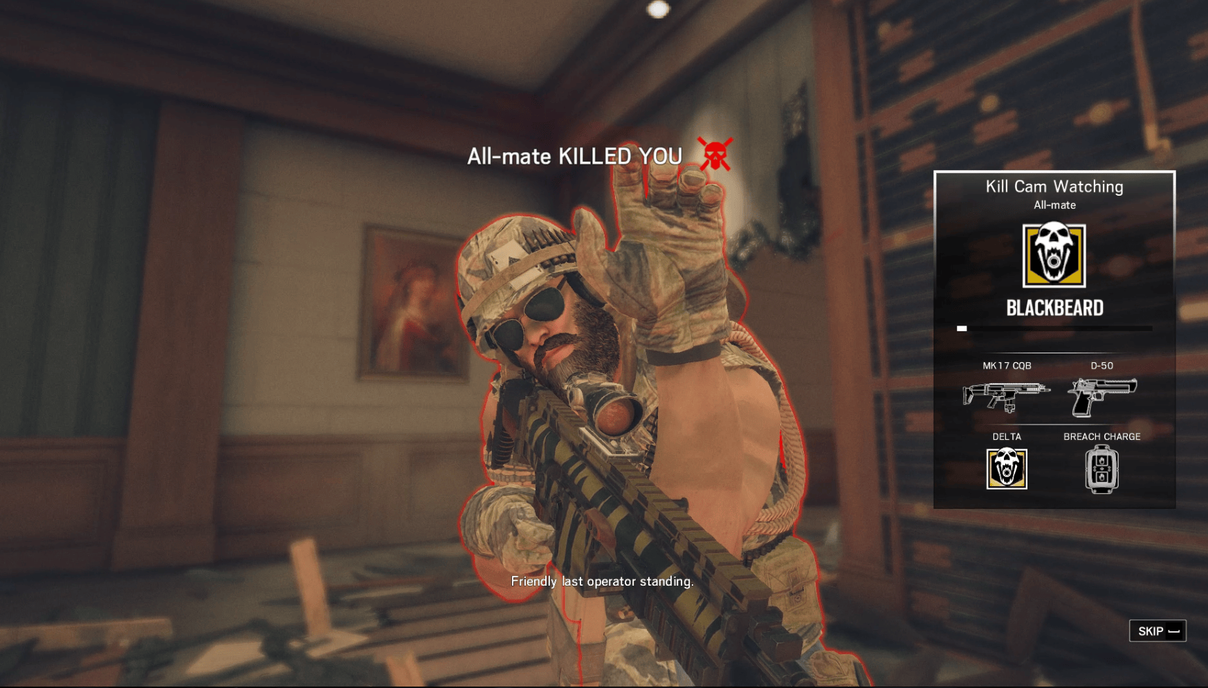 Is... Is Blackbeard Memeing? Rainbow6