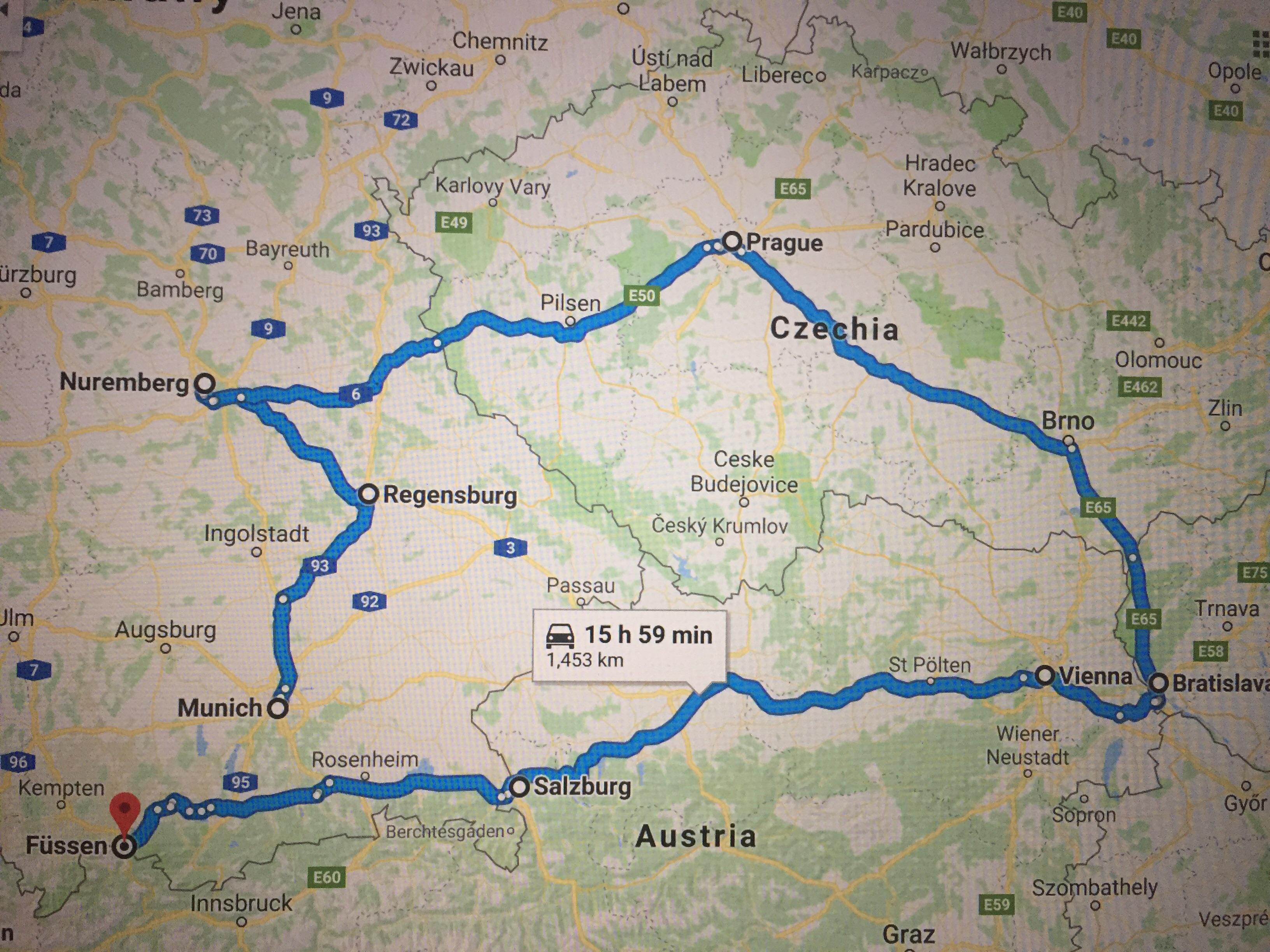 [Advice?] December trip to Germany, The Czech Republic, Slovakia