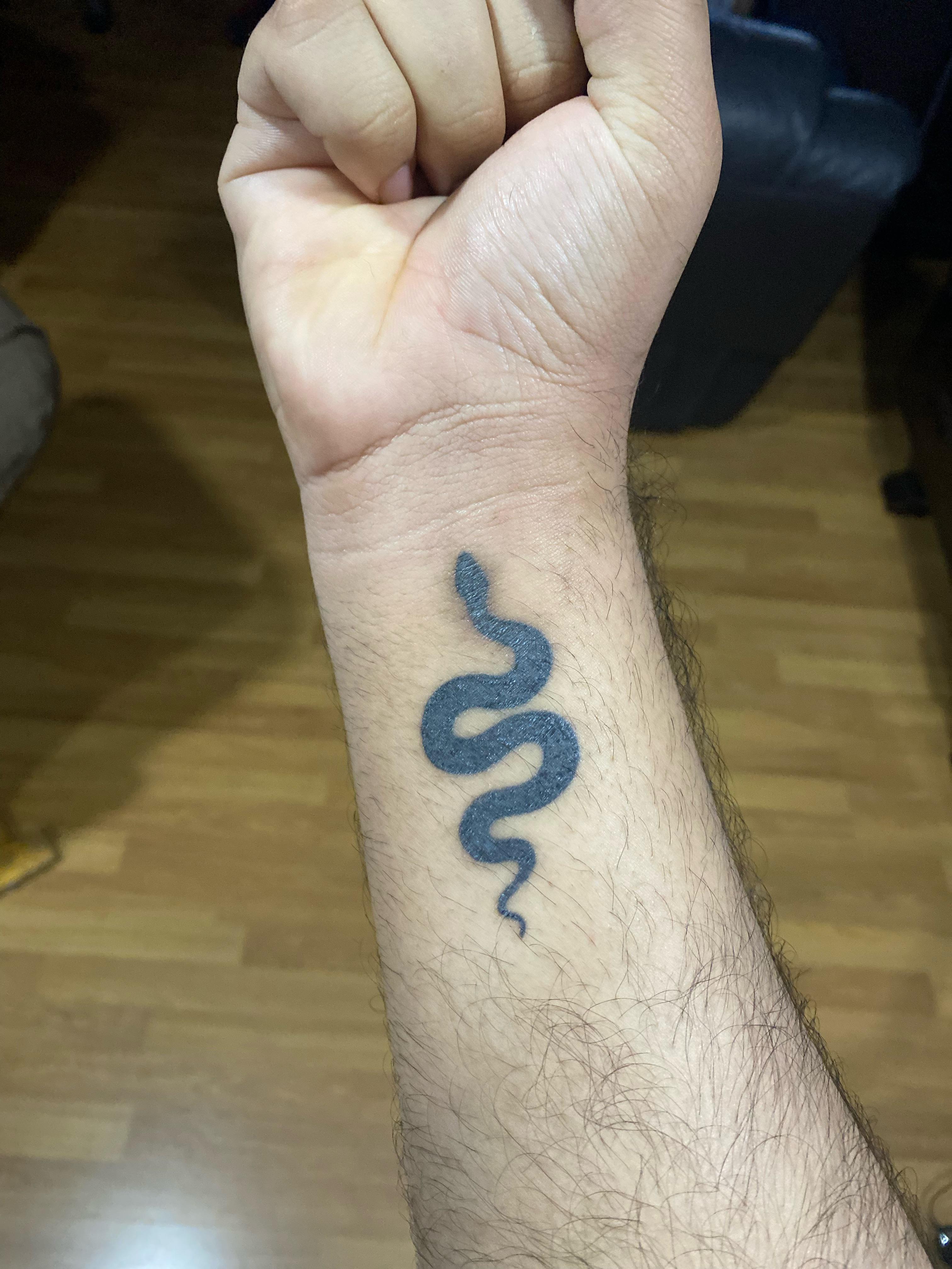 Hey guys wanted to ask if my tattoo is still healing or did it fail it