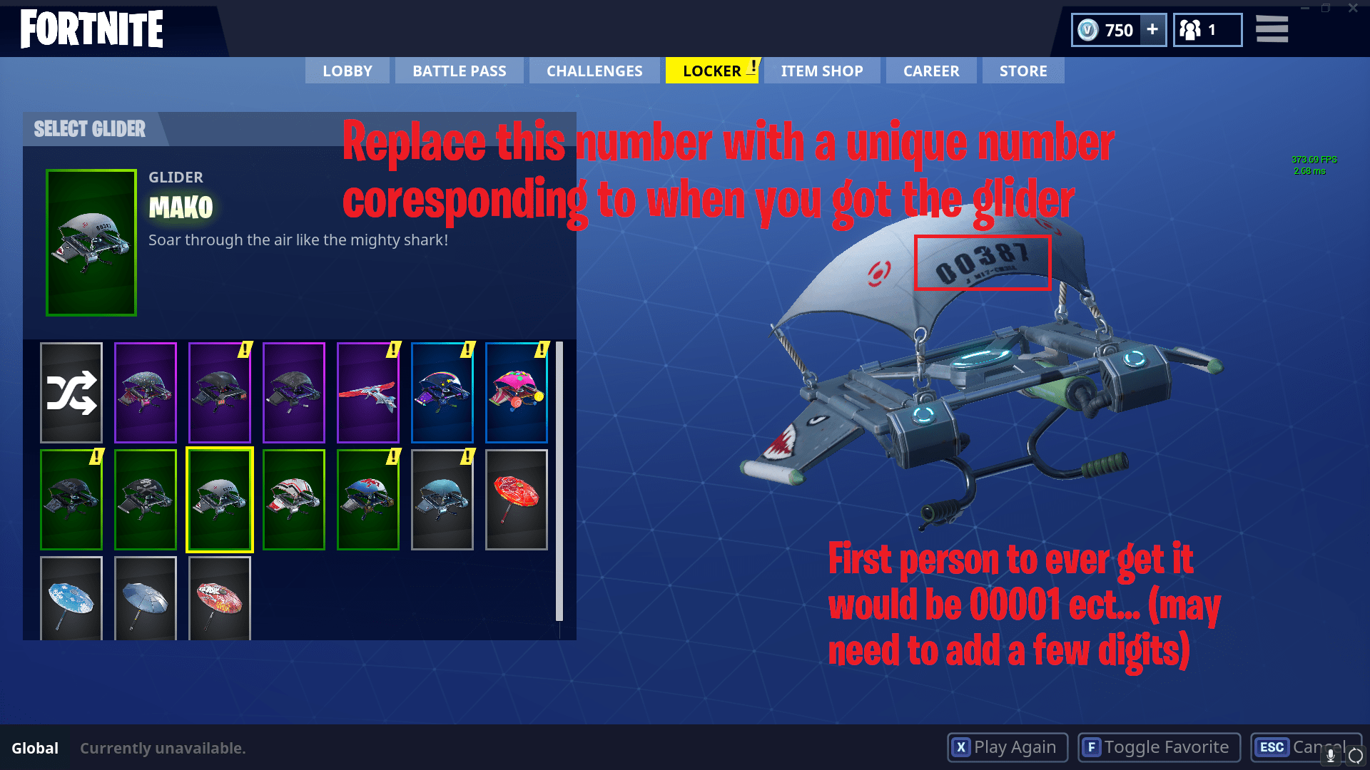 Mako glider bingergeta