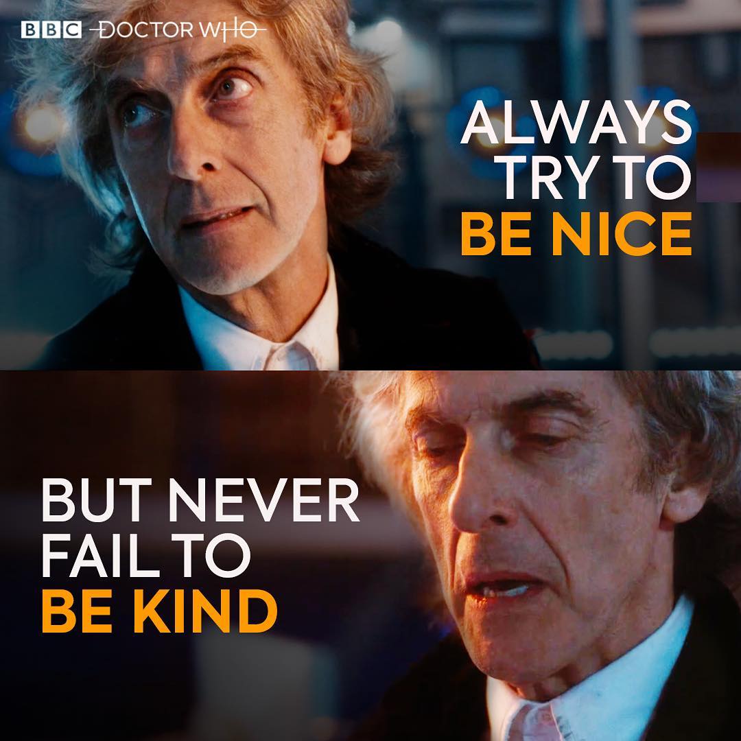 Great advice by The Great Doctor r/doctorwho