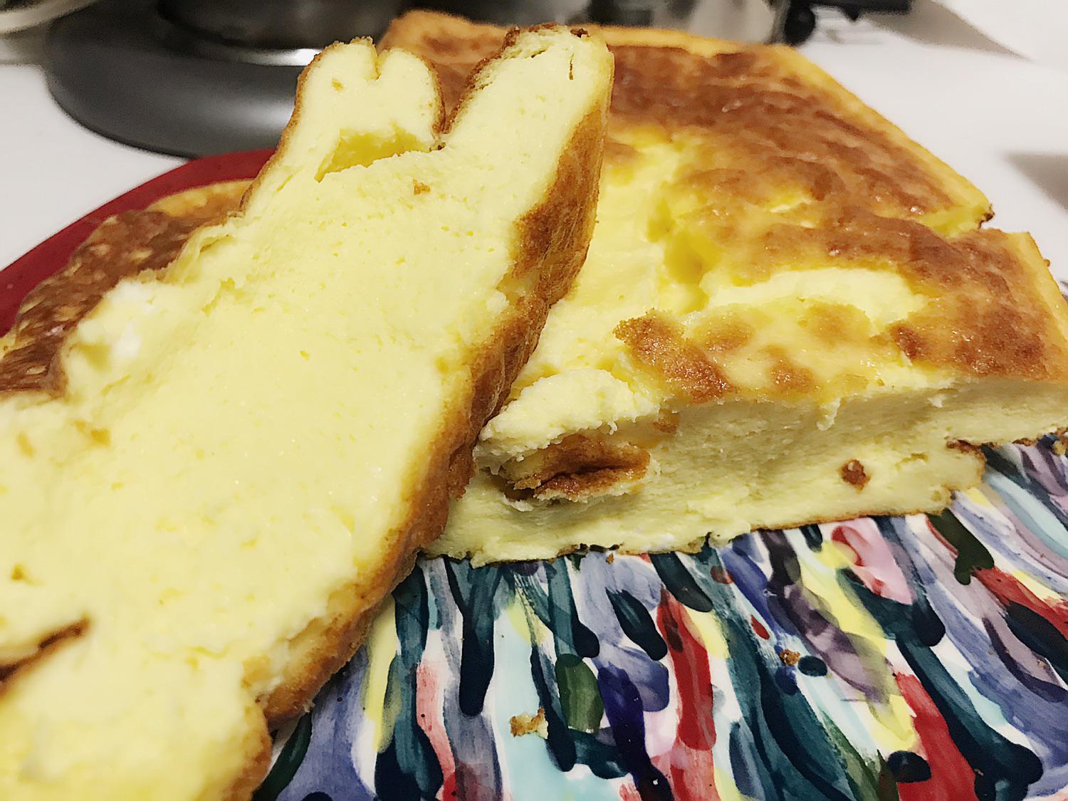 Keto egg loaf bread...4 ingredients, ketopians! ketorecipes