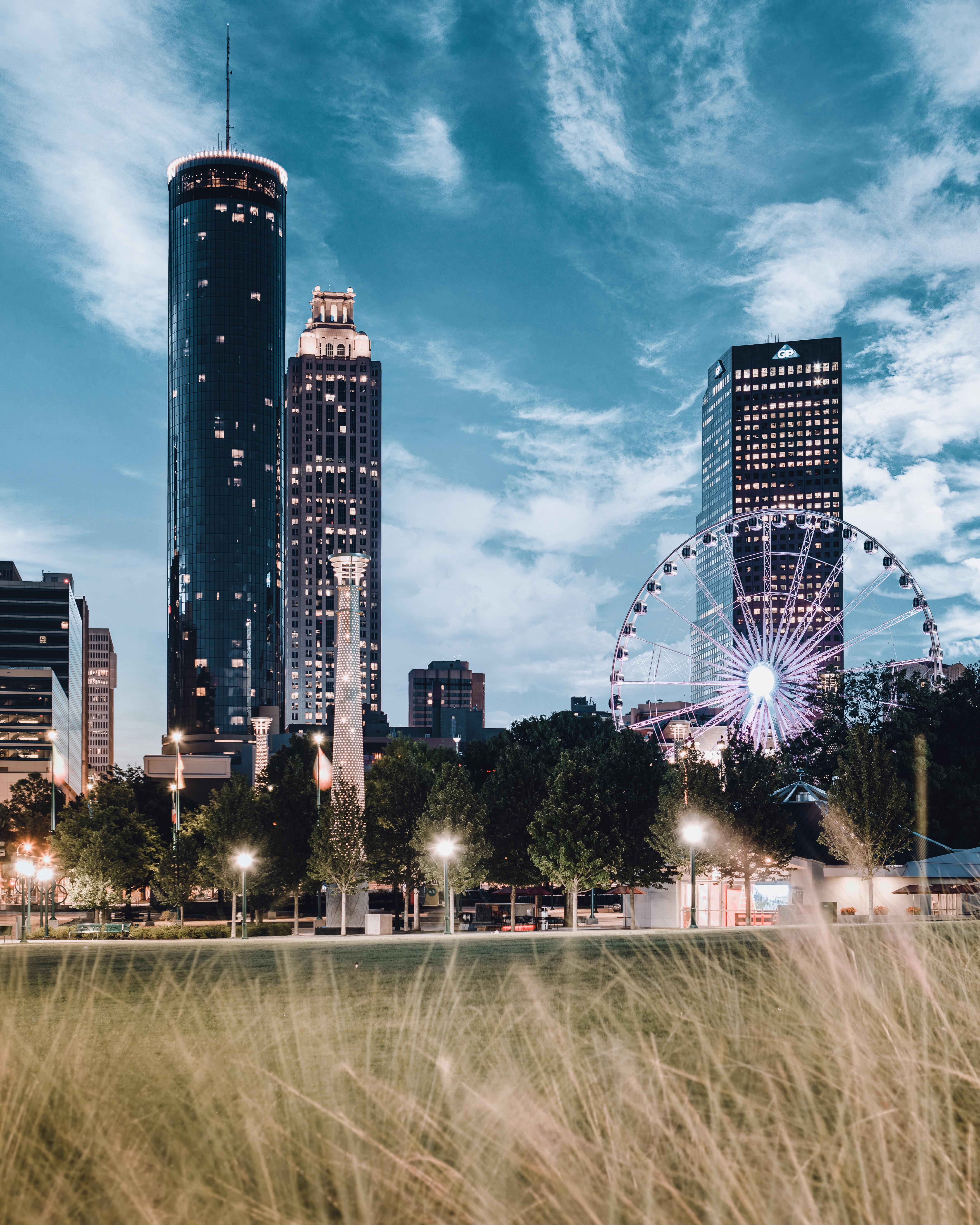 Centennial park at 6am this morning. Atlanta