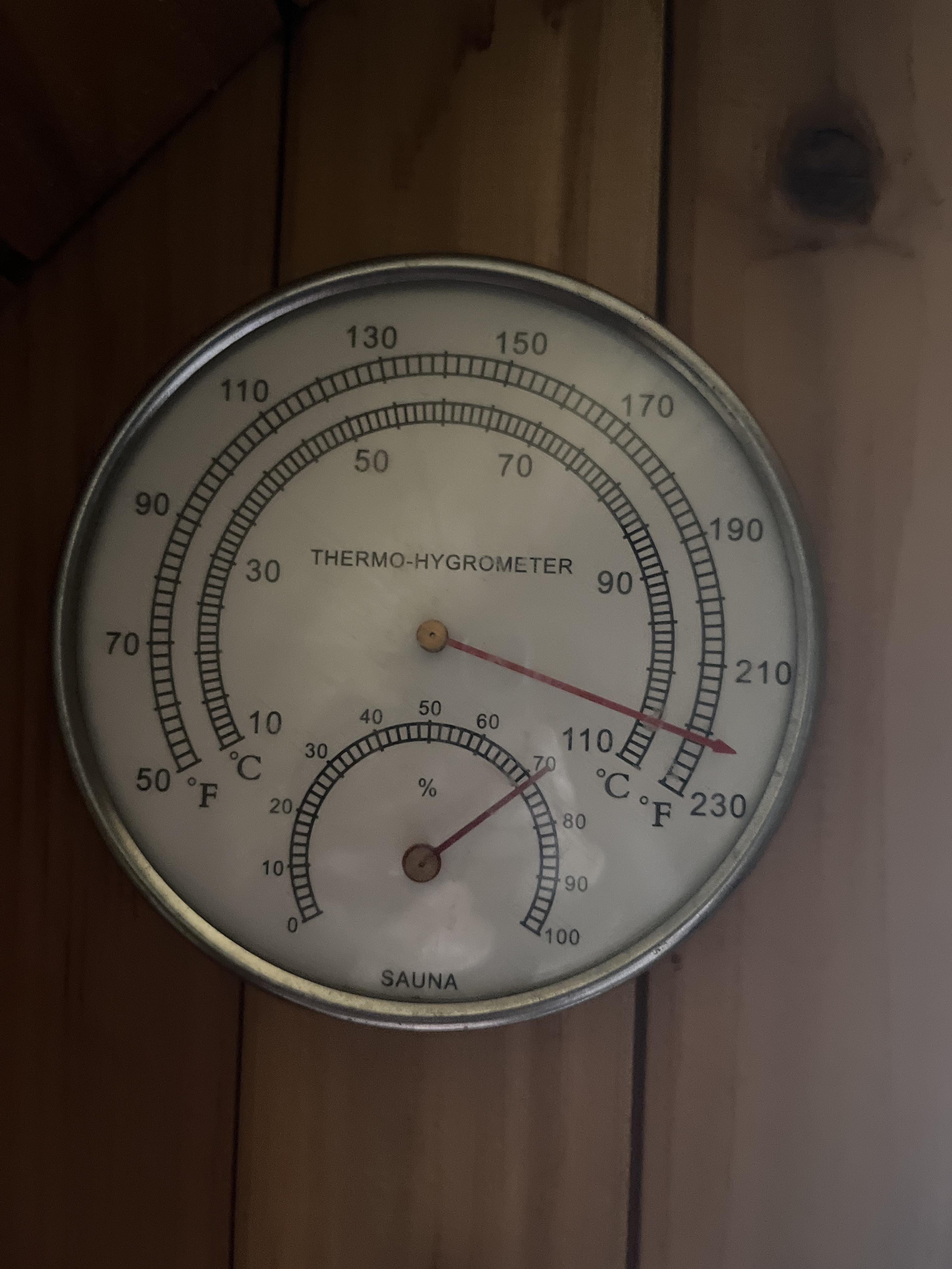 what temperature do you sauna at? : r/Sauna