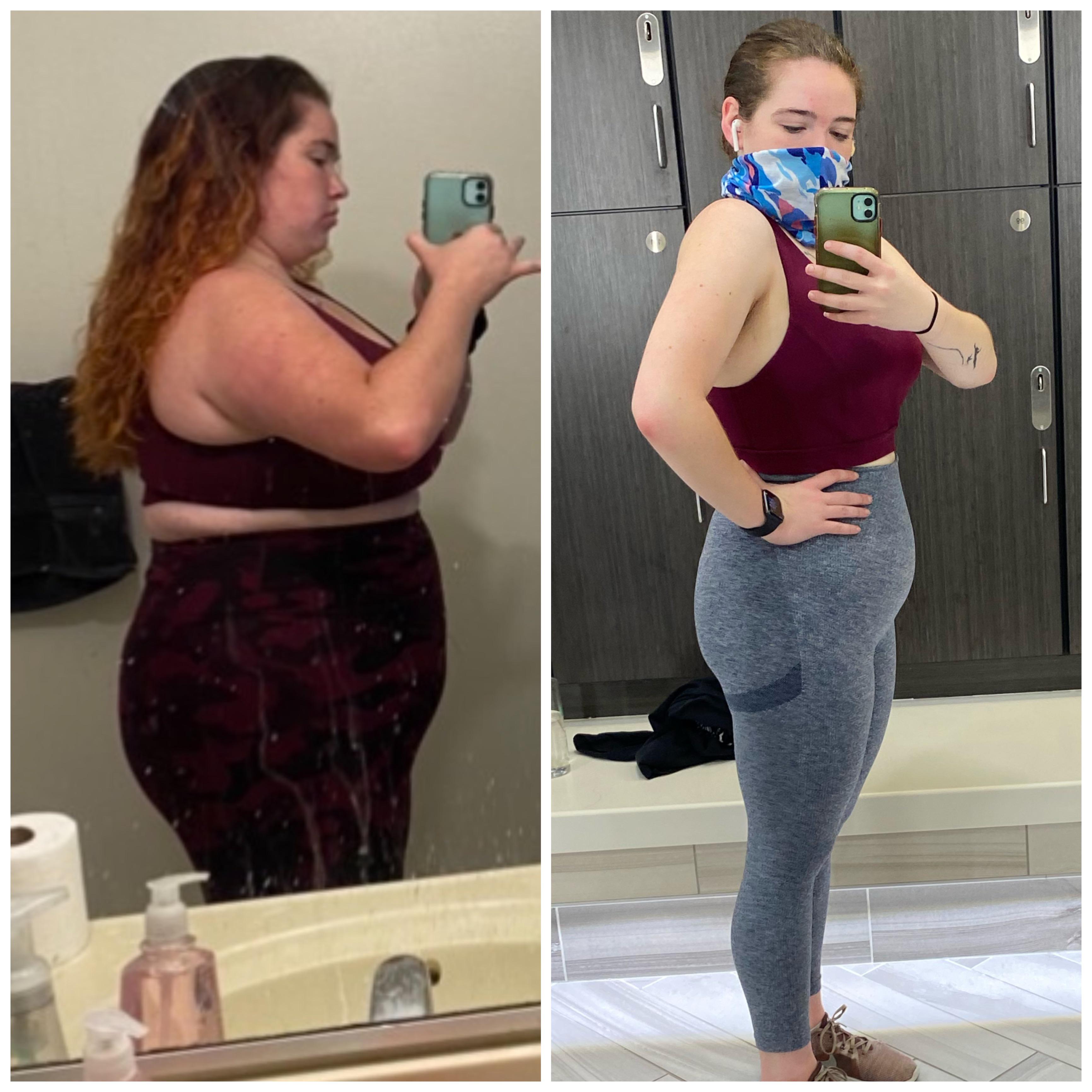 F/24/5’4 [270>170=100lbs] (12 months) I thought losing weight I’d start