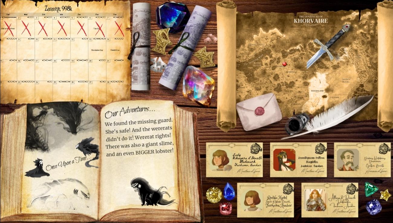 Eberron Landing Page for my Campaign! r/Eberron