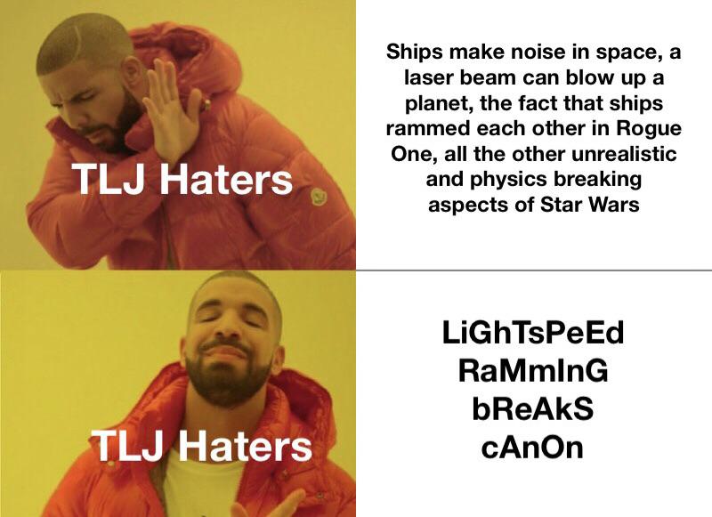 Last Jedi Haters be like SequelMemes
