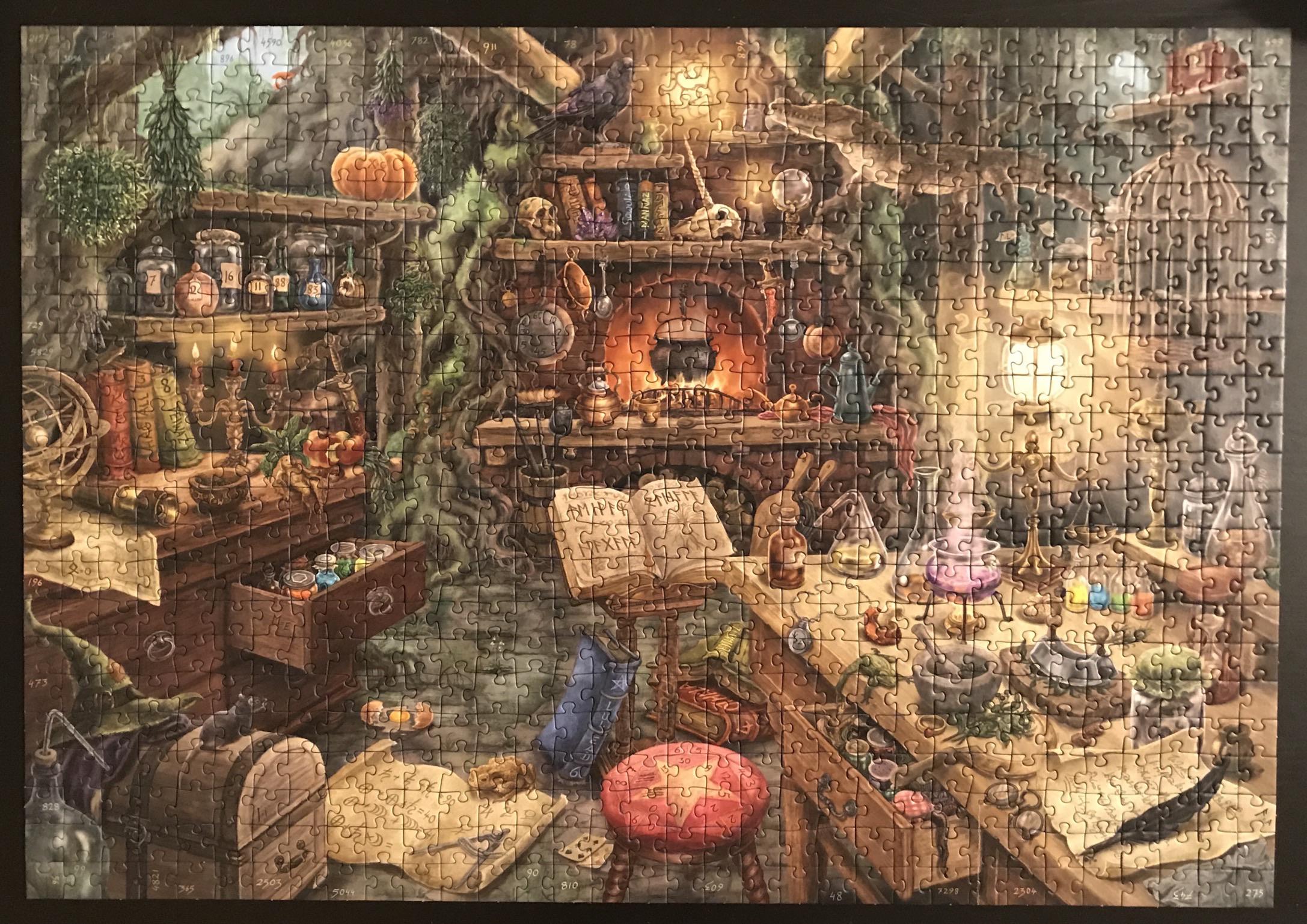 759 piece Witch’s Kitchen by Ravensburger r/Jigsawpuzzles