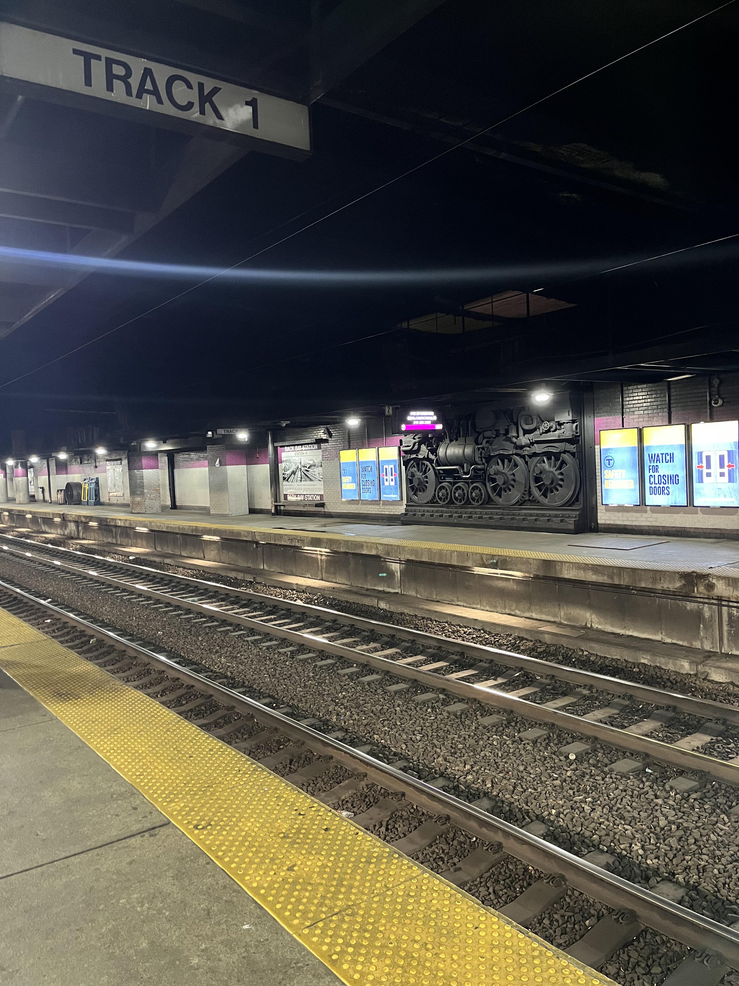 WFAT at Back Bay Station, Boston, MA r/WaitingForATrain