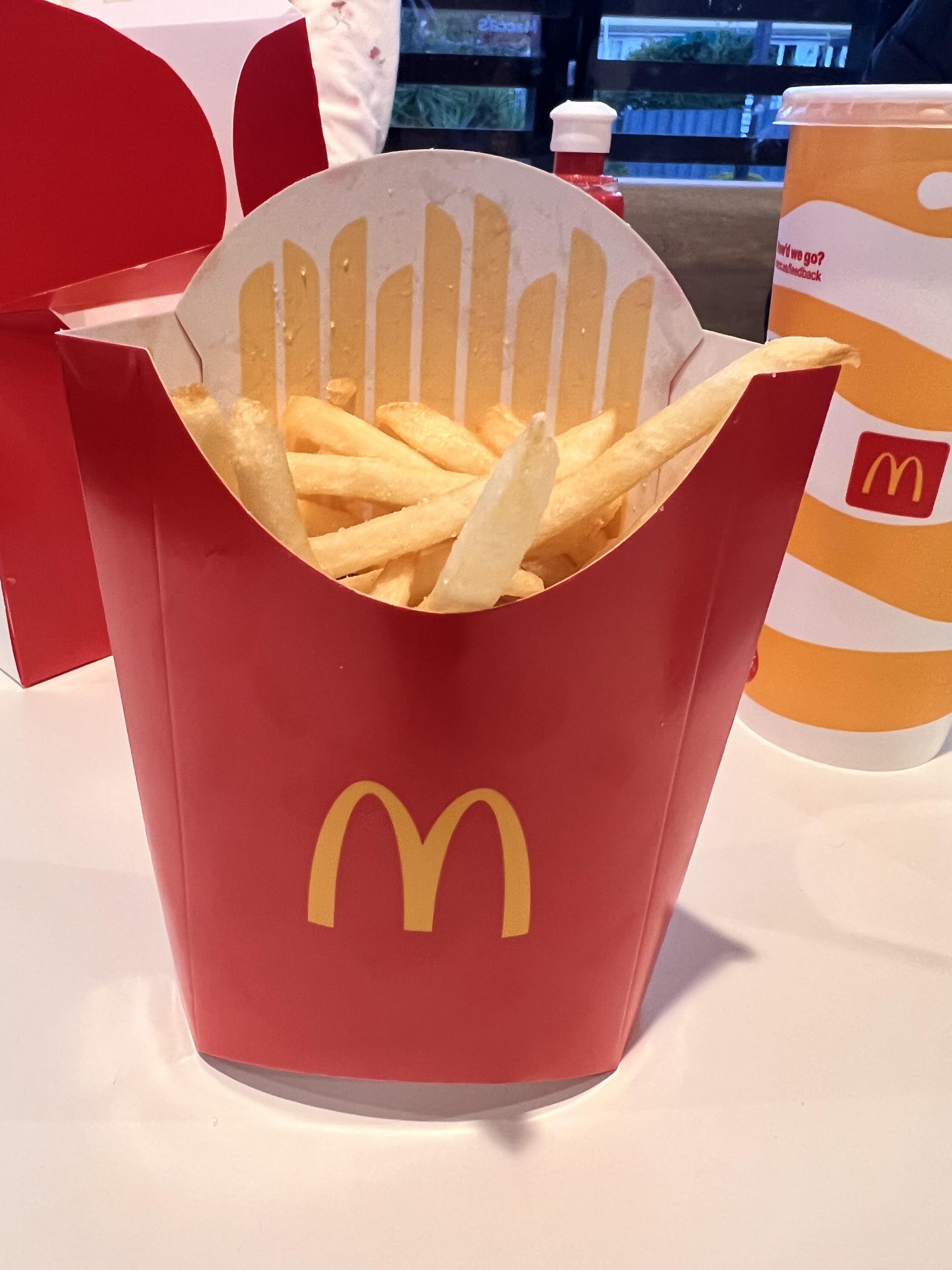 Fries Scam Alert Newmarket Maccas 12/06/22 r/brisbane