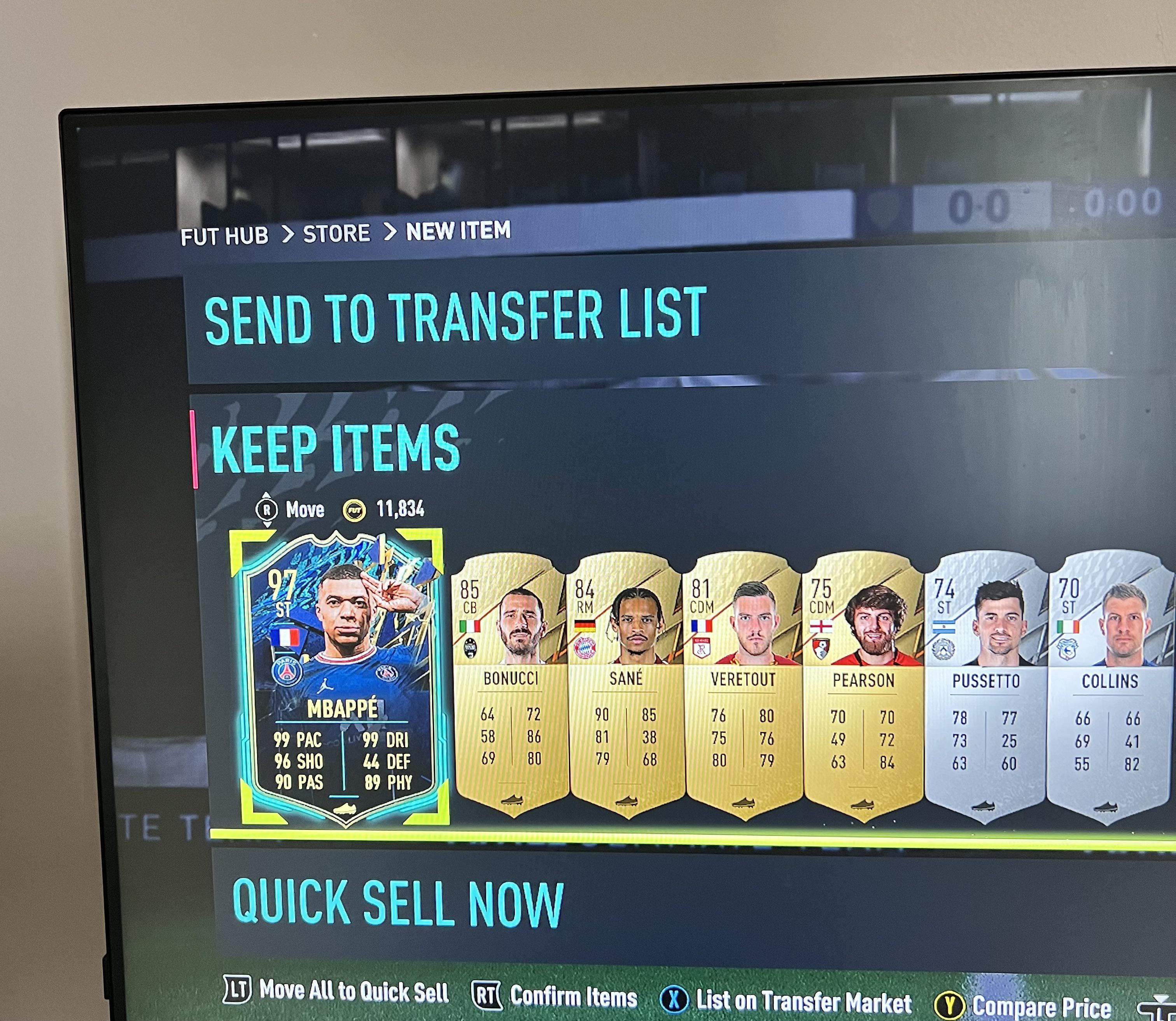 From a rare electrum players pack 😅💀 r/fut