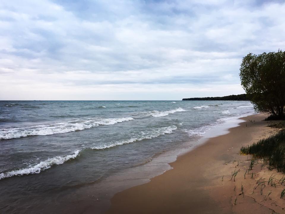 Lake Huron, Au Gres, Michigan [OC] [960x720] r/waterporn