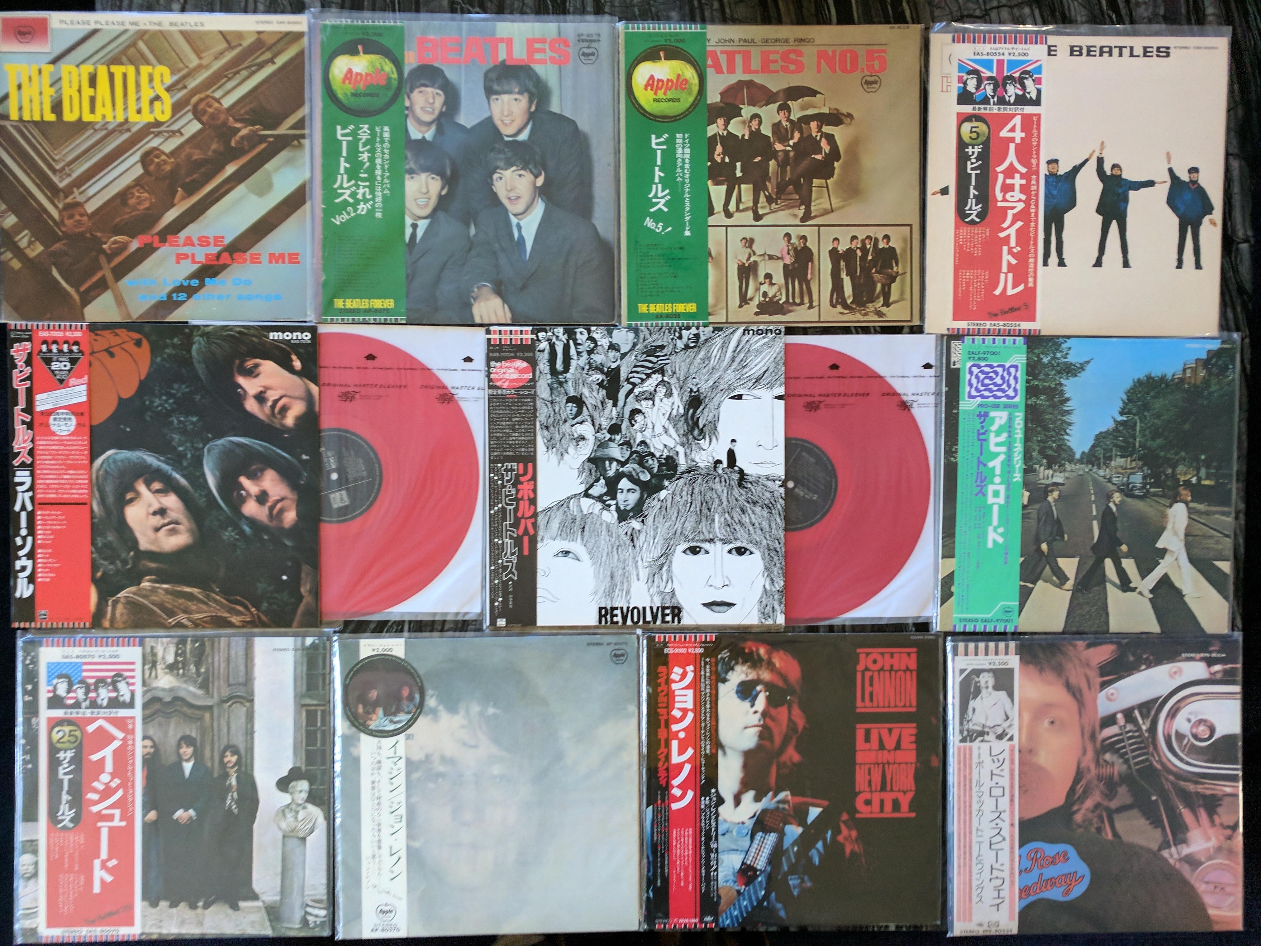 My Japanese Beatles Vinyl r/beatles