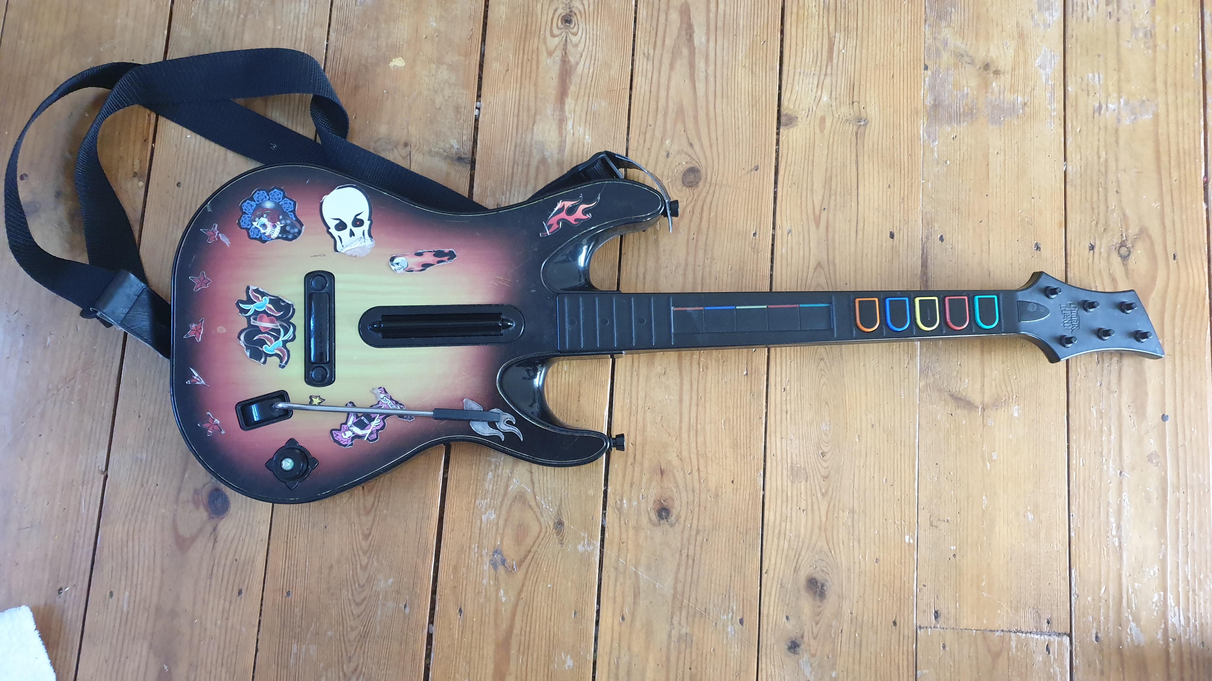 I have 2 guitars rockband 1 guitar and a GH3 xbox 360 one i want to