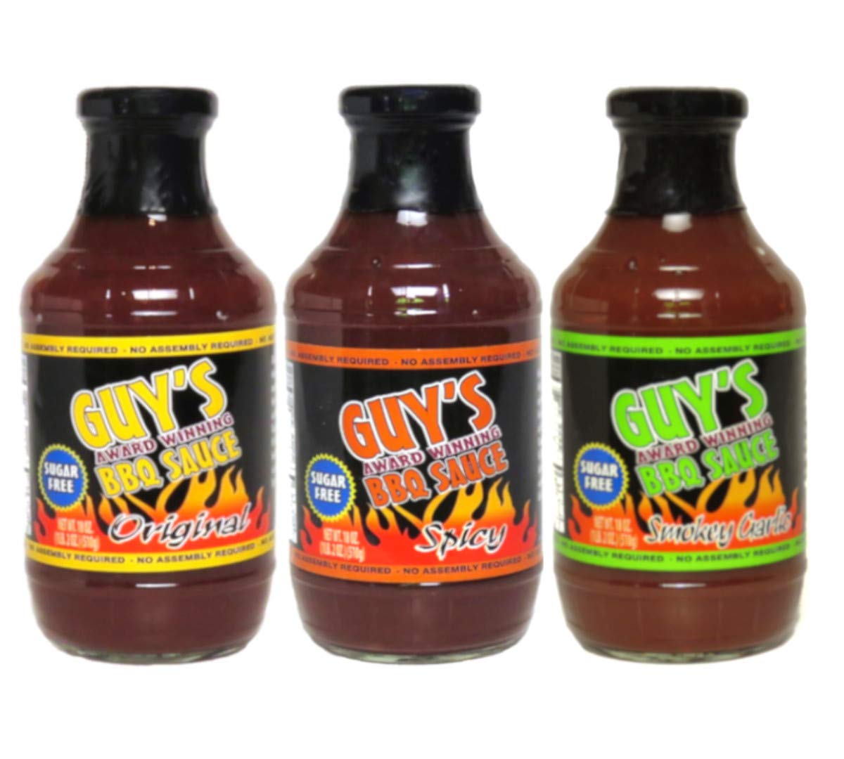 Guy's SugarFree BBQ Sauce (5 calories per tablespoon) r